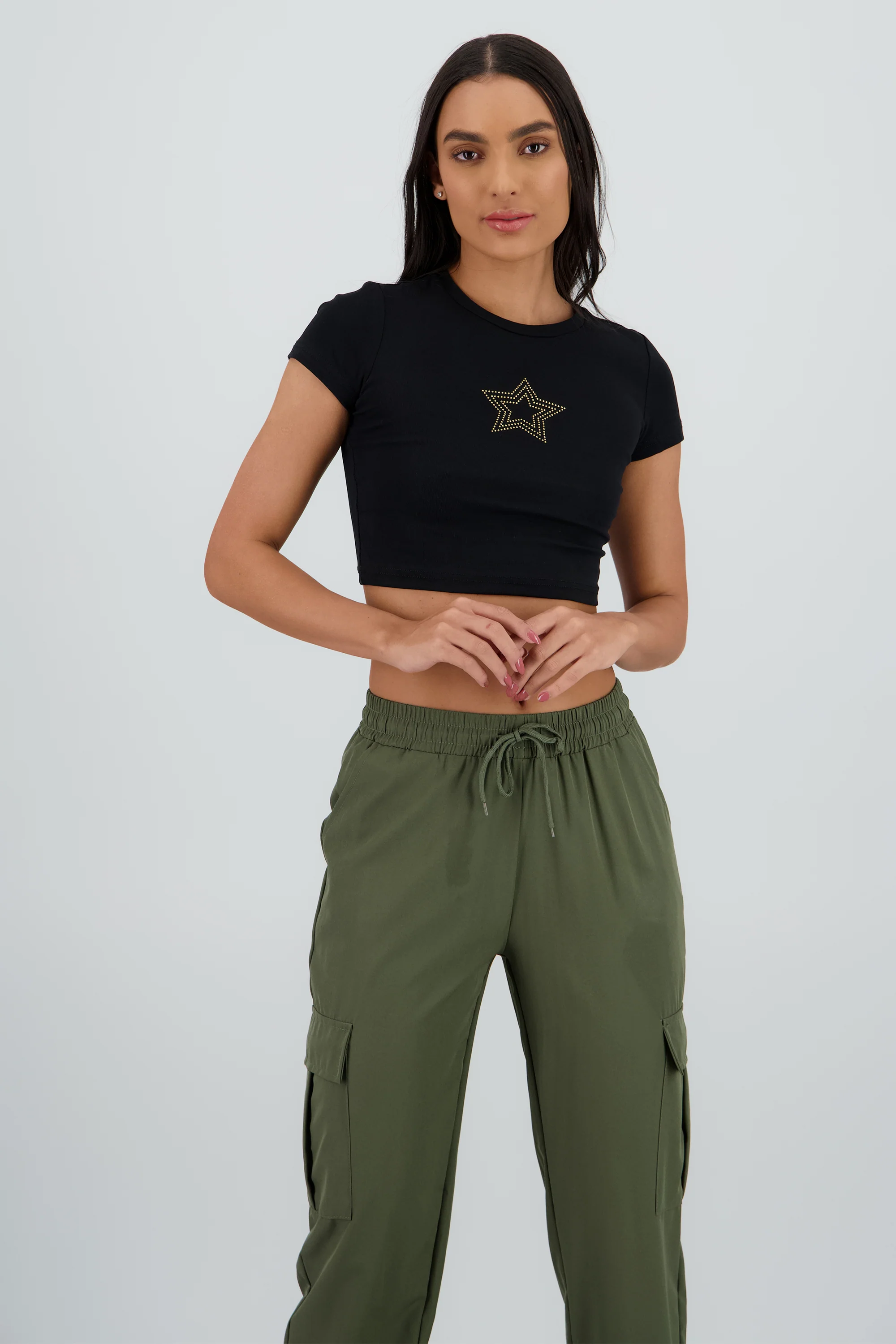 T-shirt de estrella con brillos - Image 2