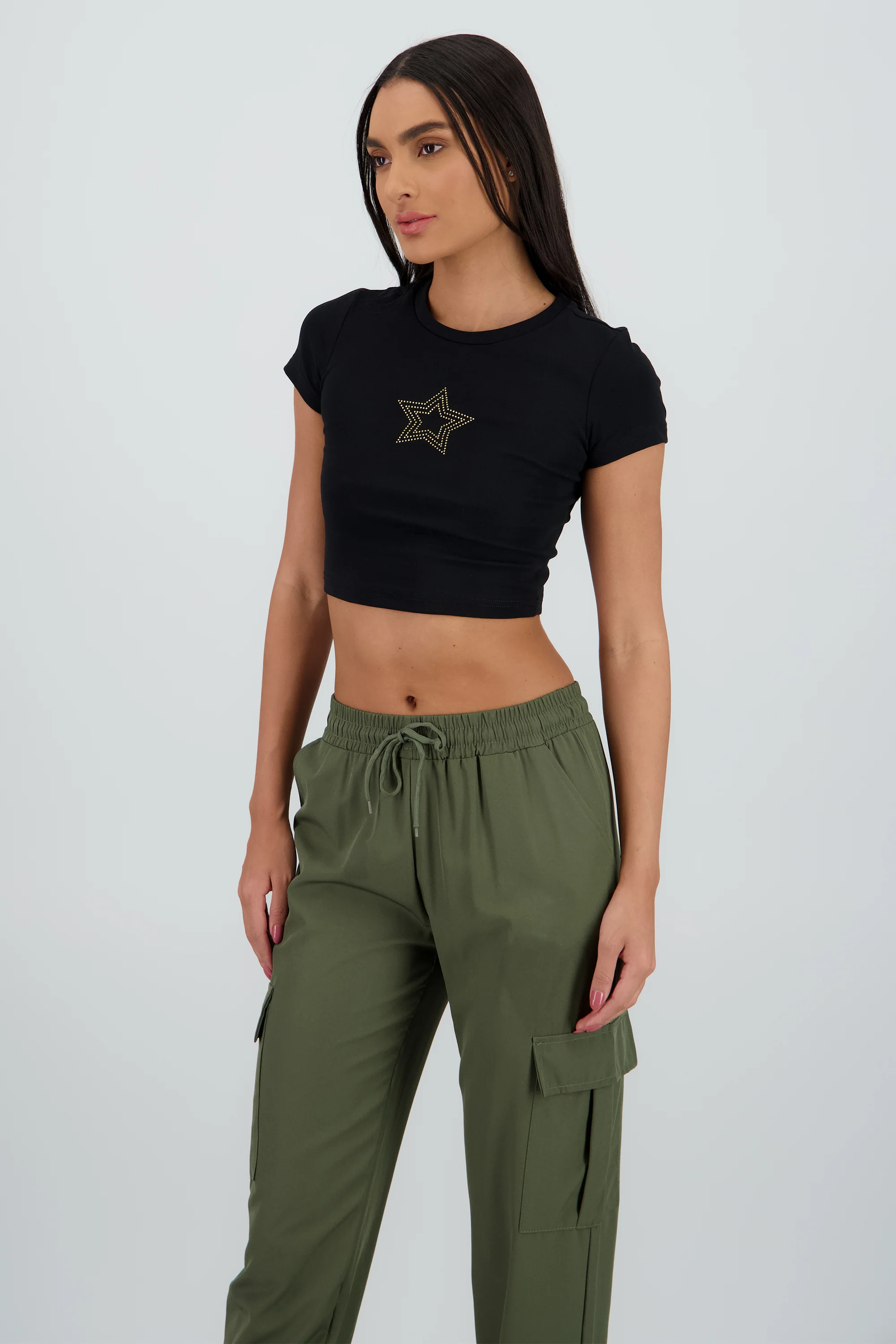 T-shirt de estrella con brillos - Image 3