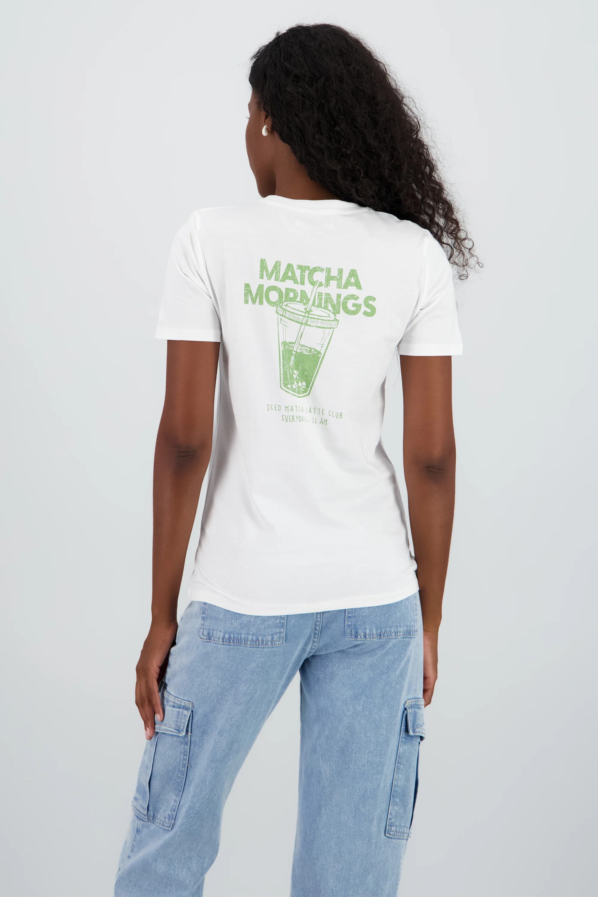 T-shirt matcha doble estampado - Image 3