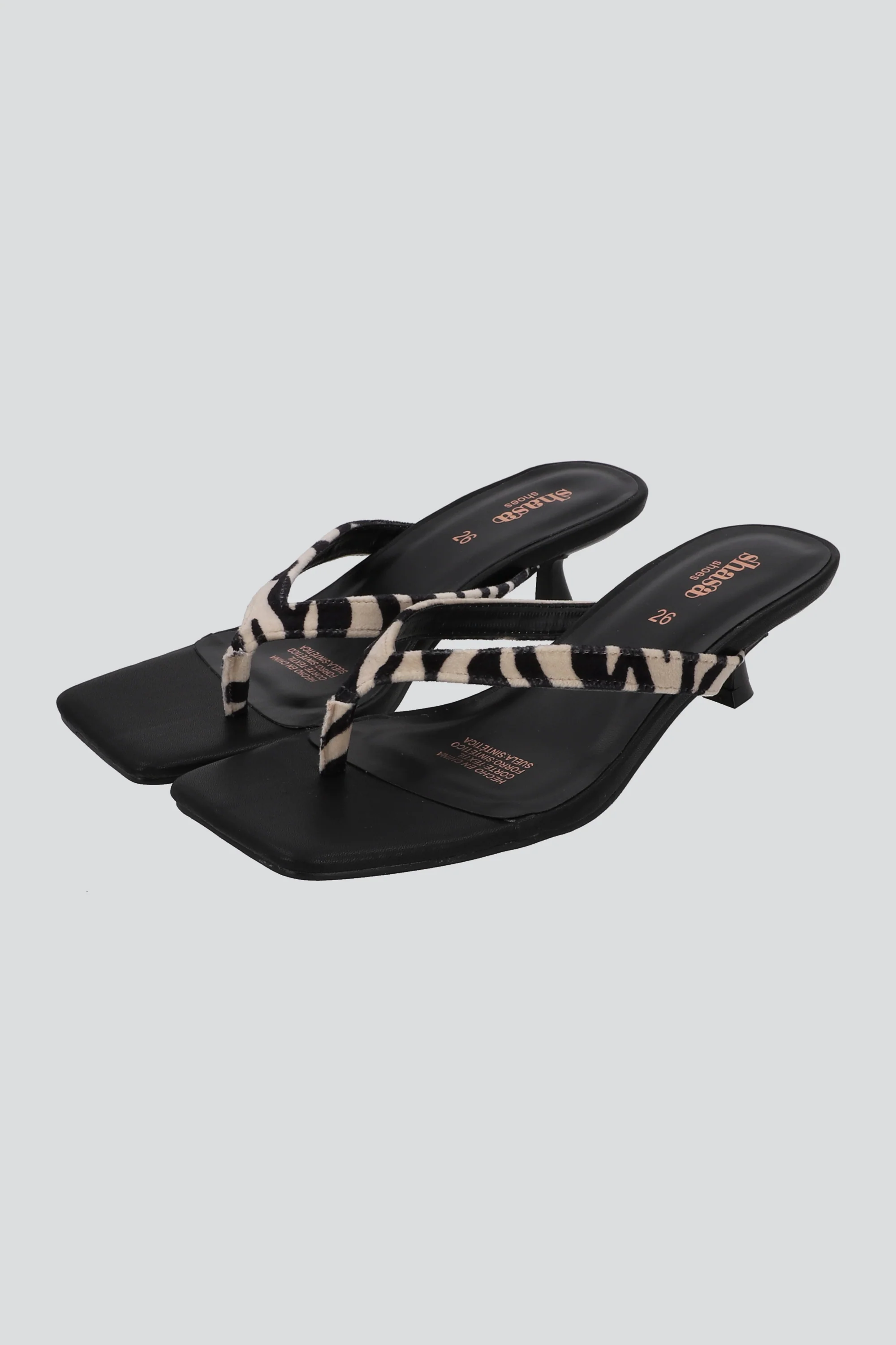 TACON PATA DE GALLO ANIMAL PRINT