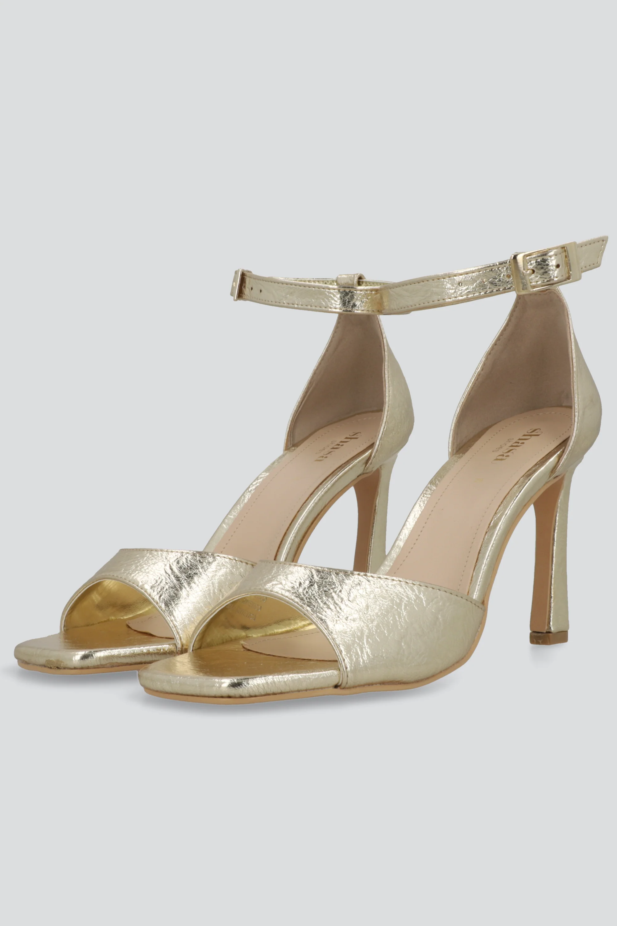 Tacon peep toe craquelado - Image 2