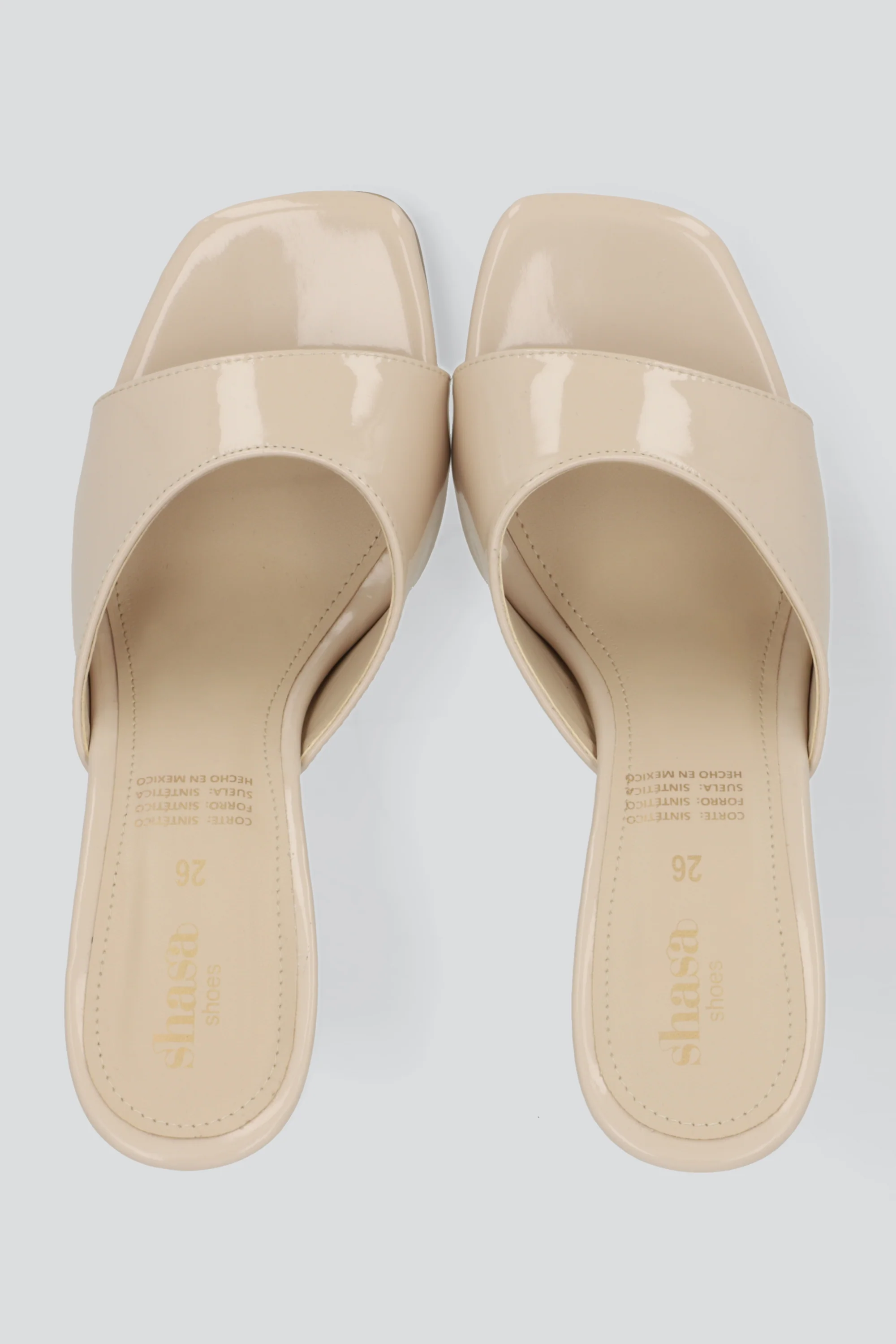 Tacon peep toe charol - Image 3
