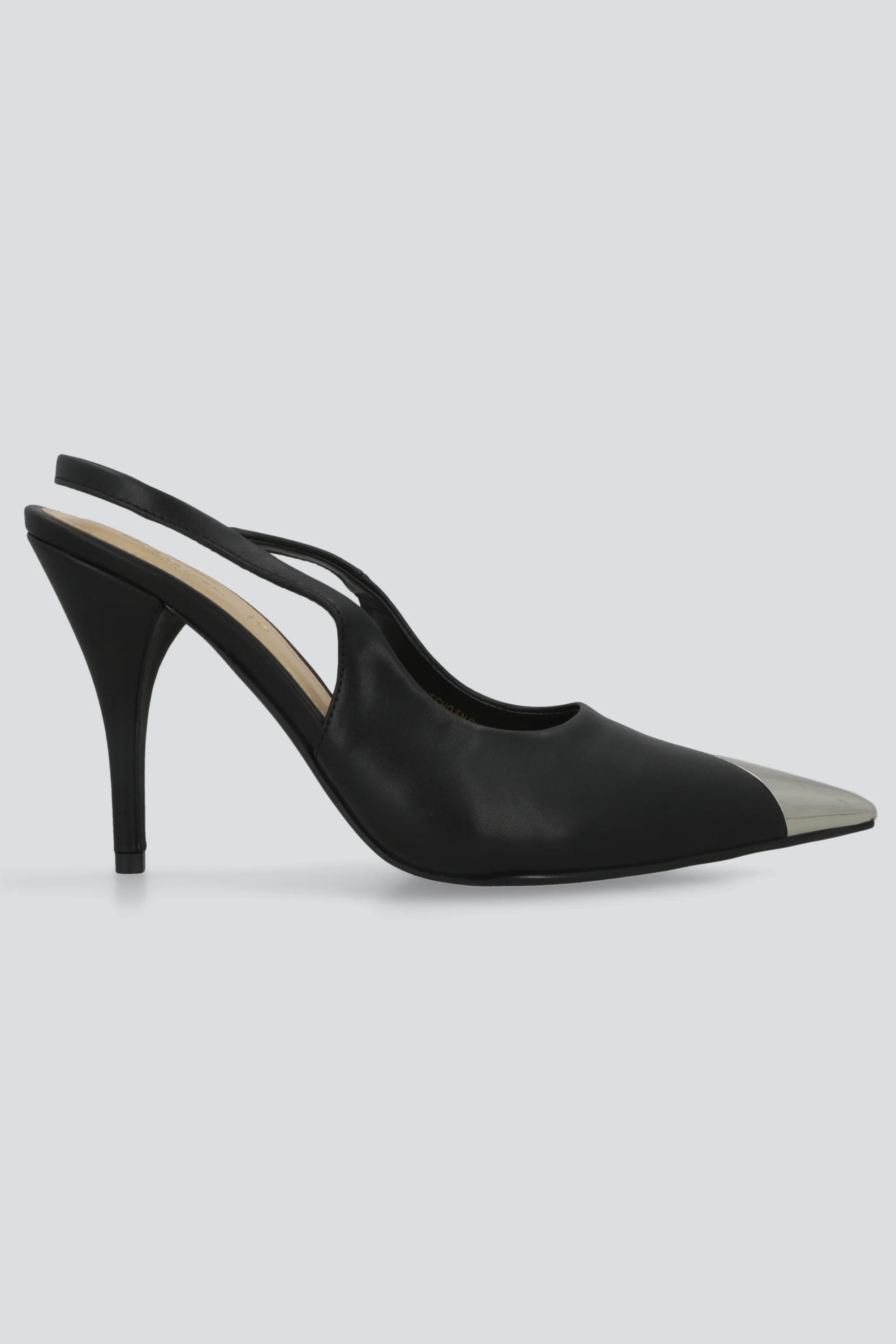 Tacon Pointy alto punta metalica