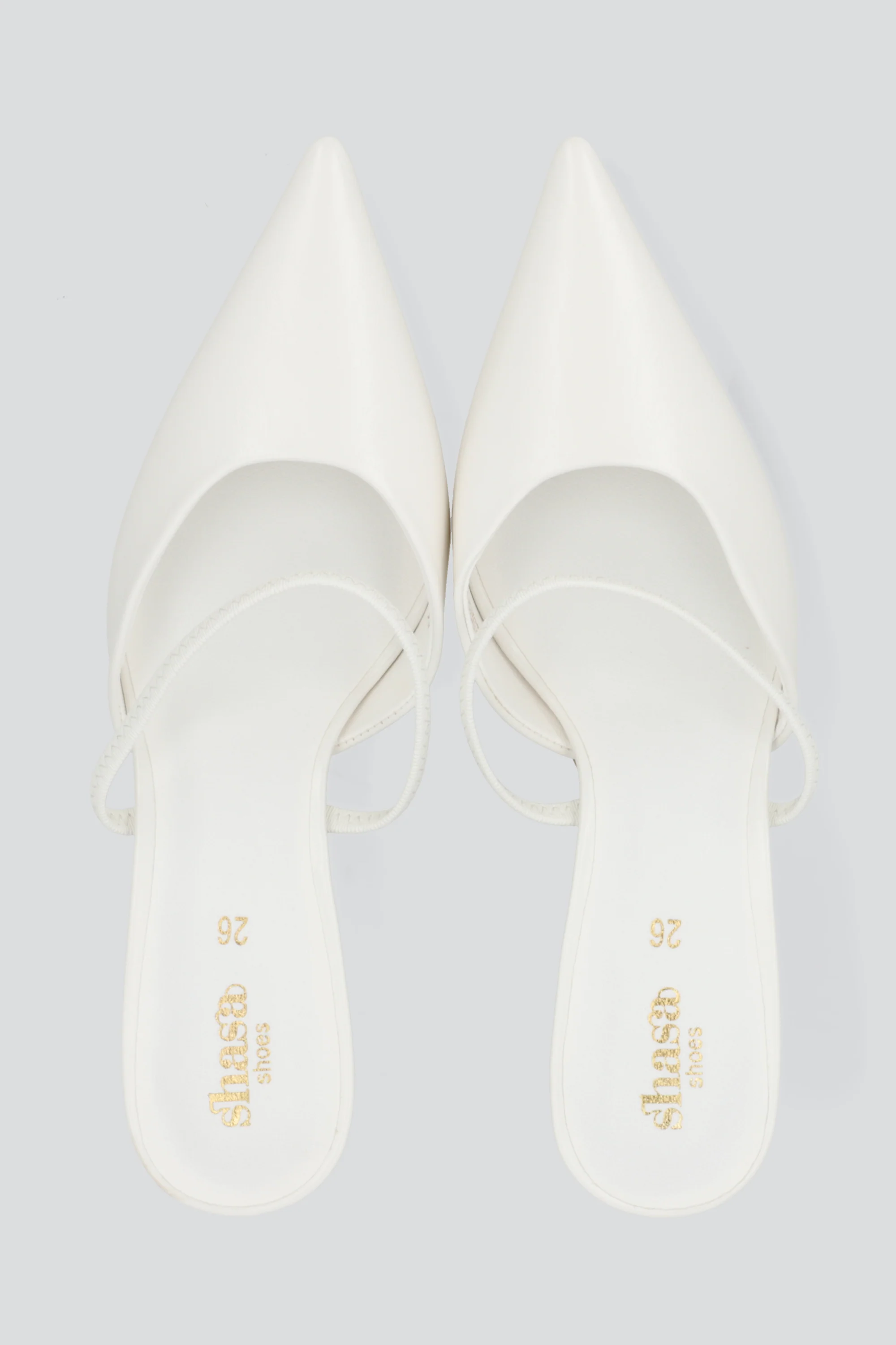 Tacon pointy liso sling back - Image 3
