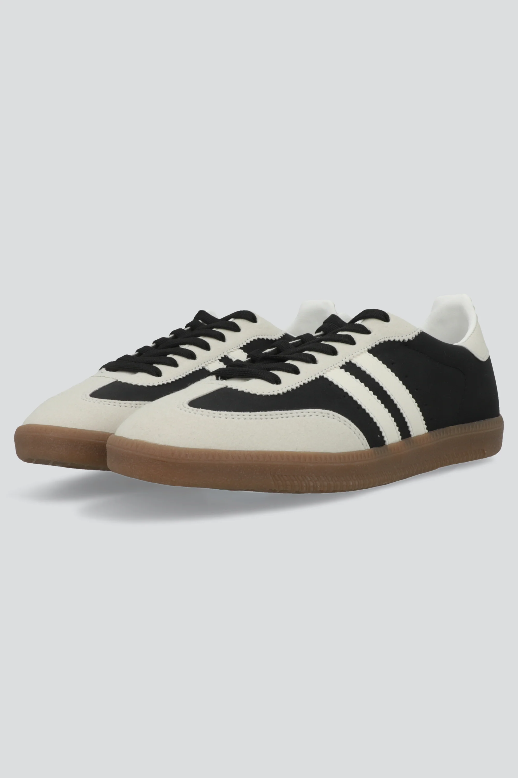 Tenis casual dos lineas pu - Image 2