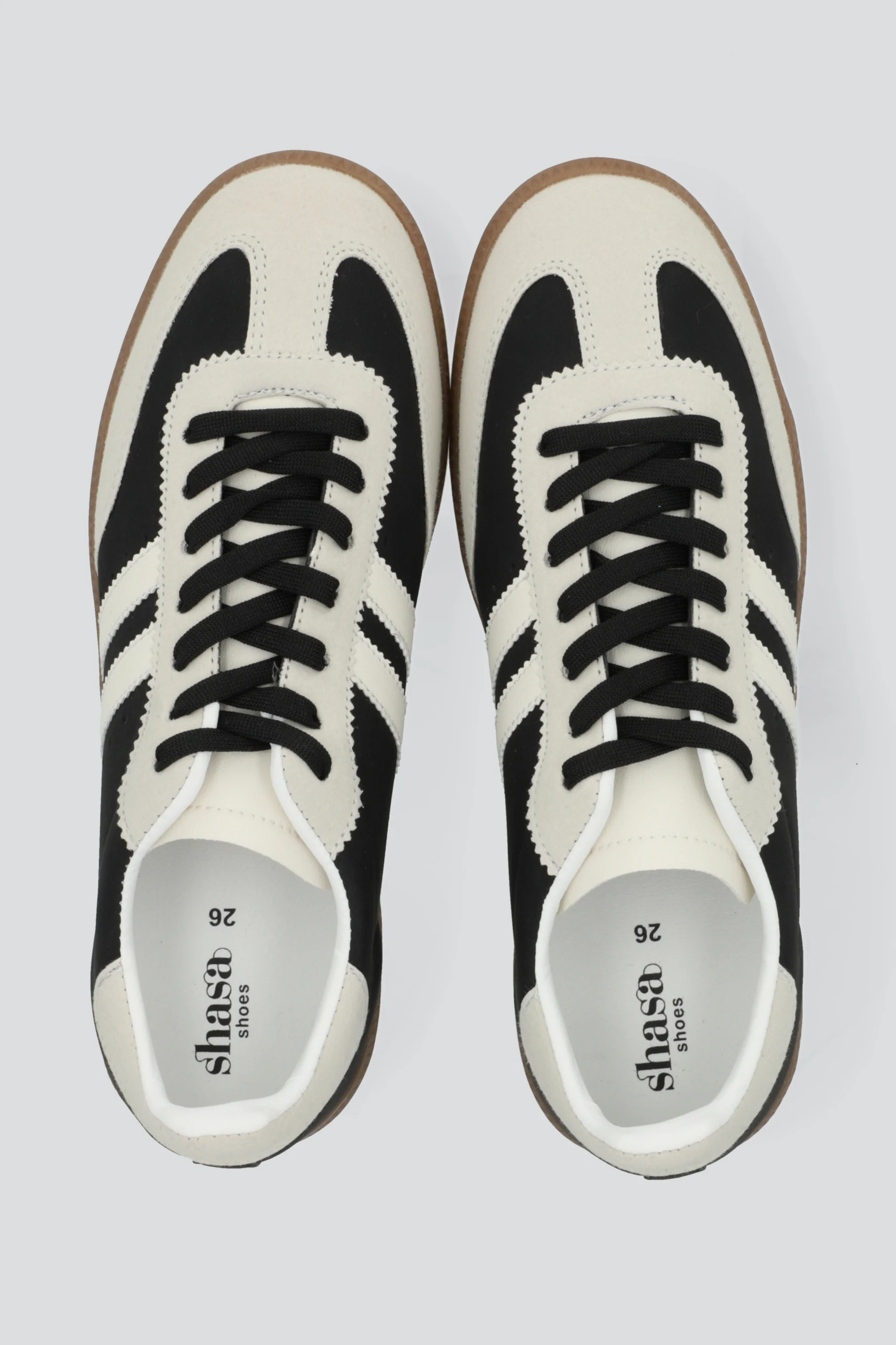 Tenis casual dos lineas pu - Image 3