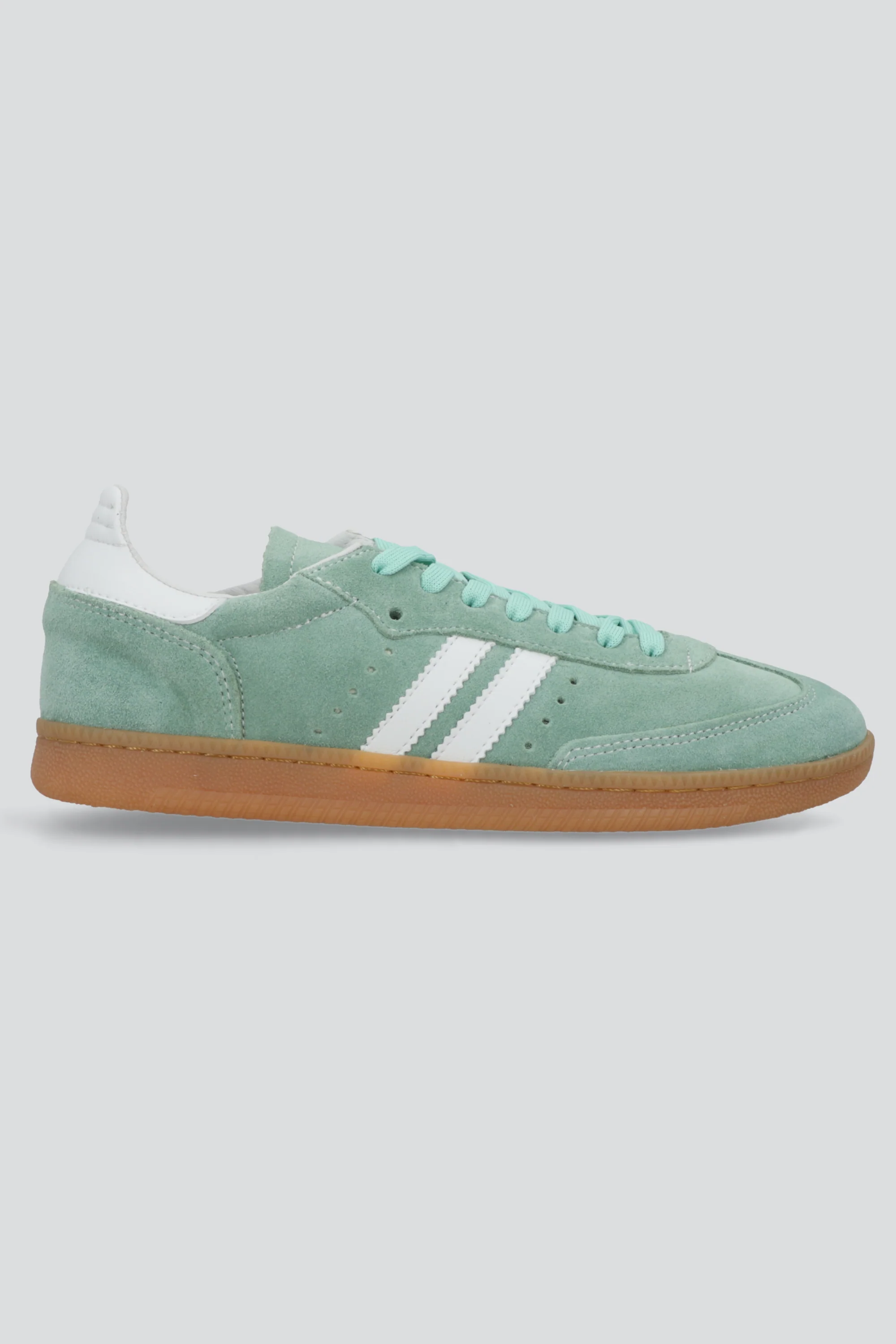 Tenis casual gamuza dos lineas