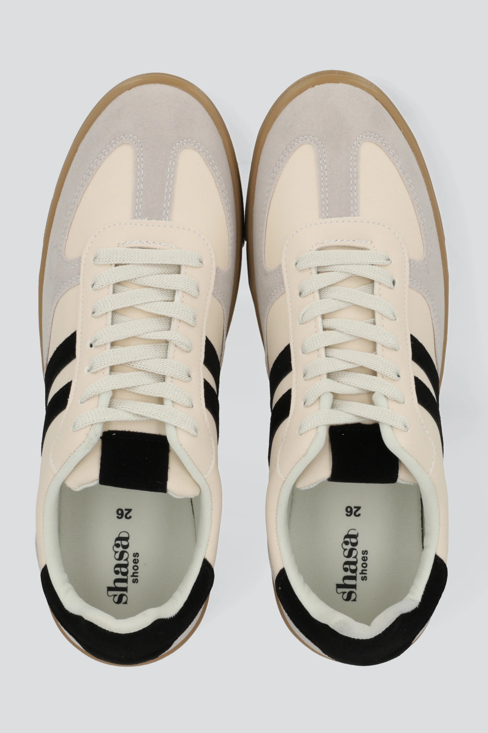 TENIS DOS LINEAS SUELA ALTA - Image 4