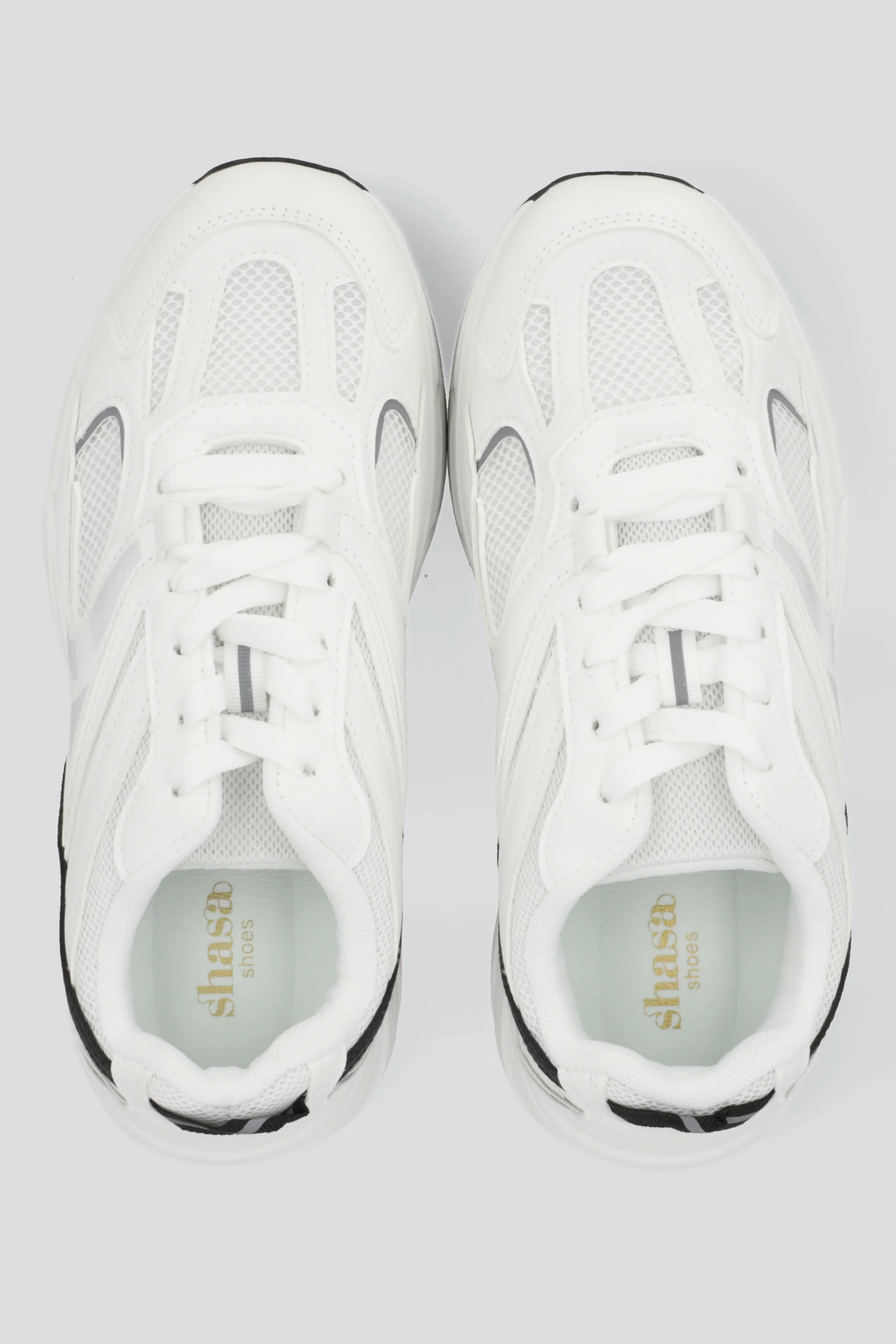 Tenis runner plataforma lineas contraste - Image 3