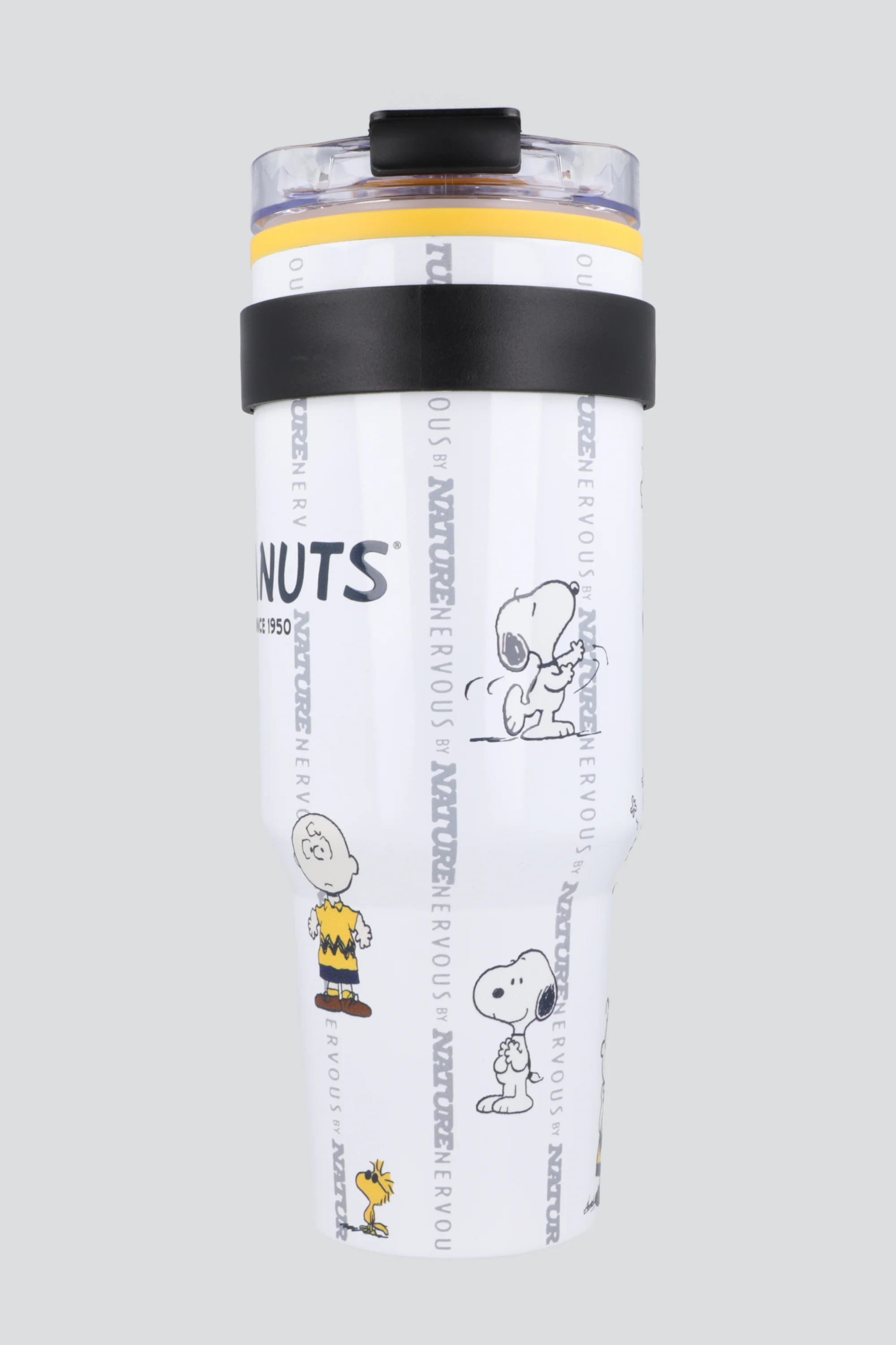 Termo doble pared Snoopy personajes popote 1.2