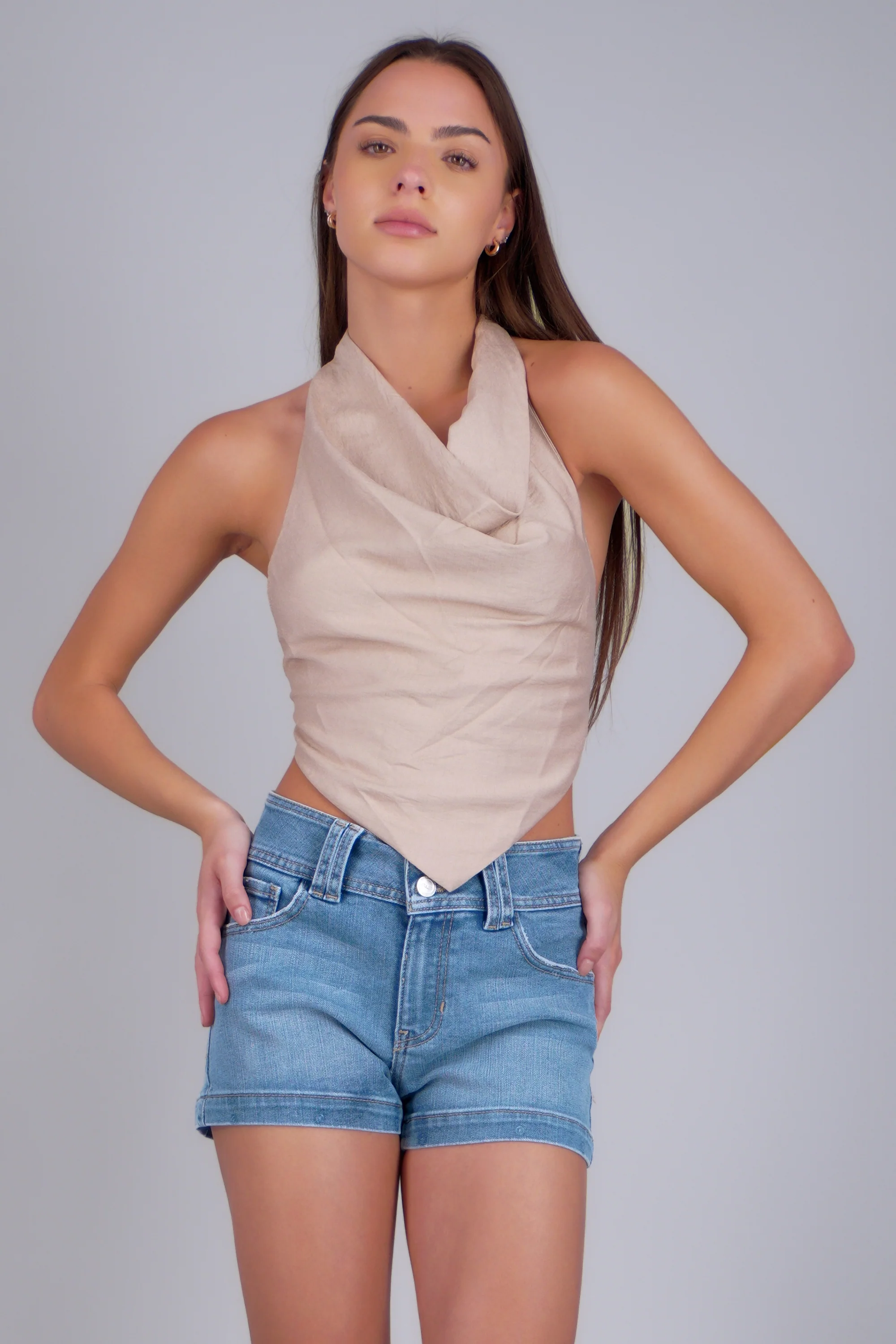 Top asimetrico halter - Image 3