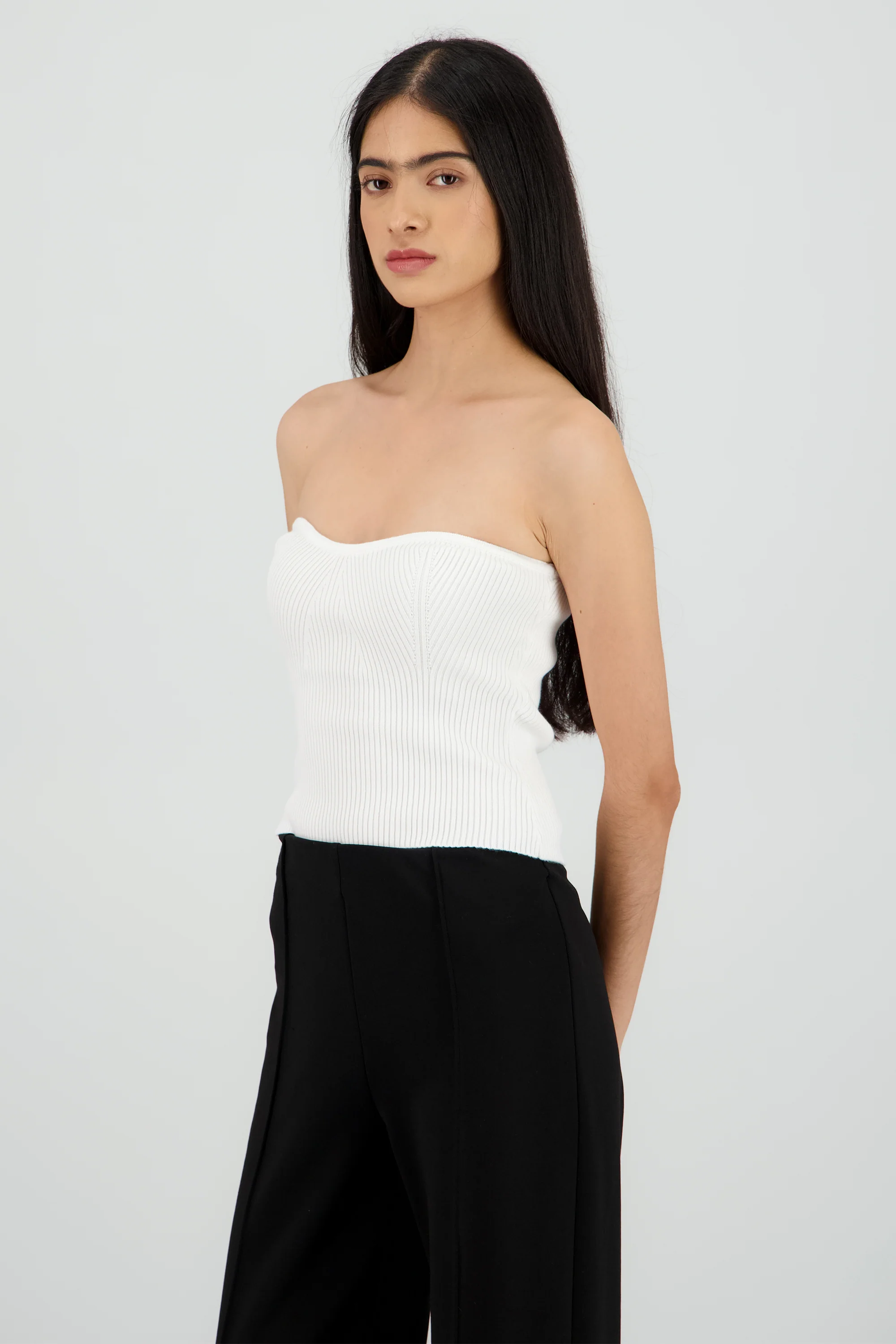 Top bandeau tejido - Image 3