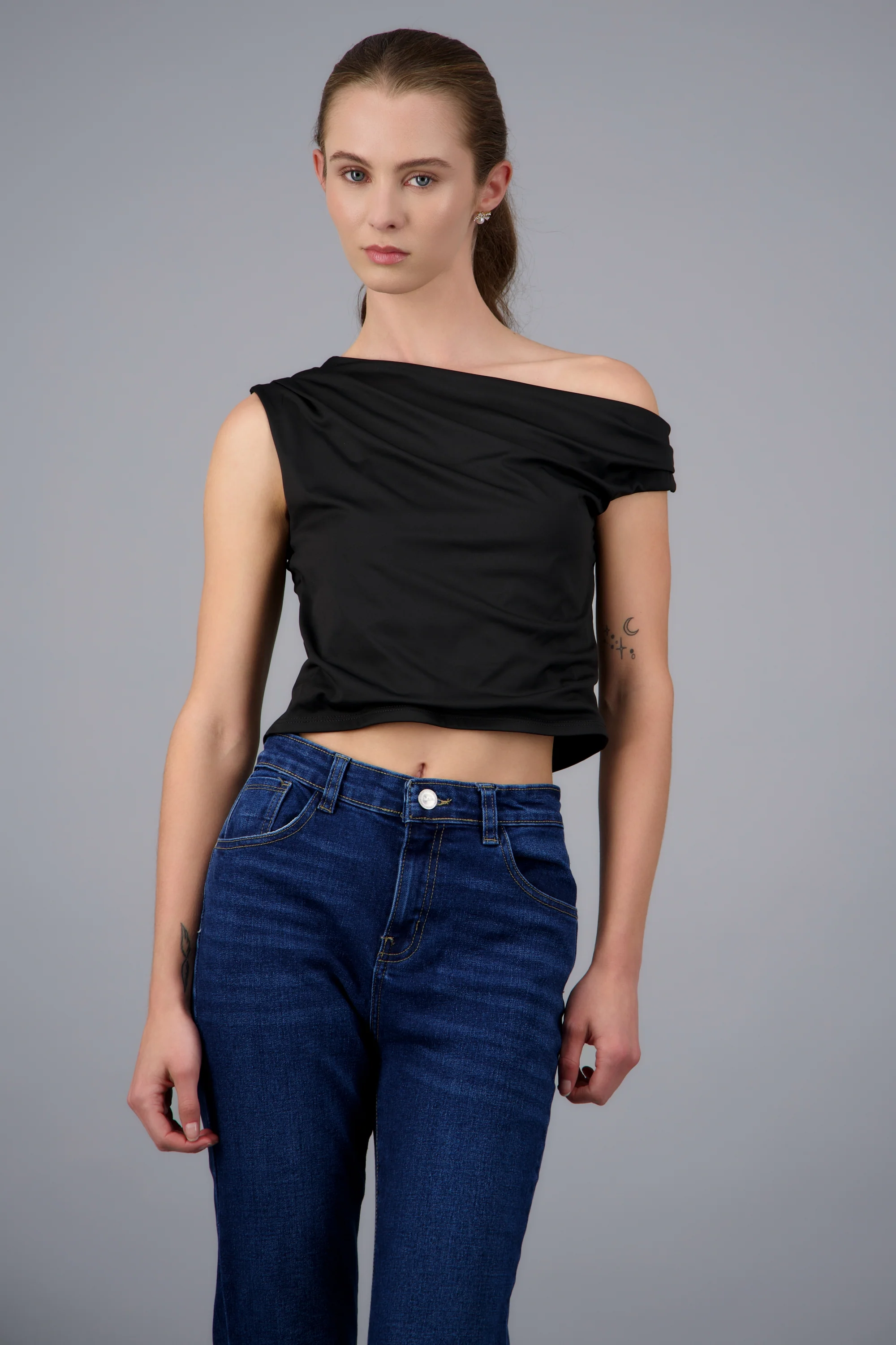 Top crop asimetrico