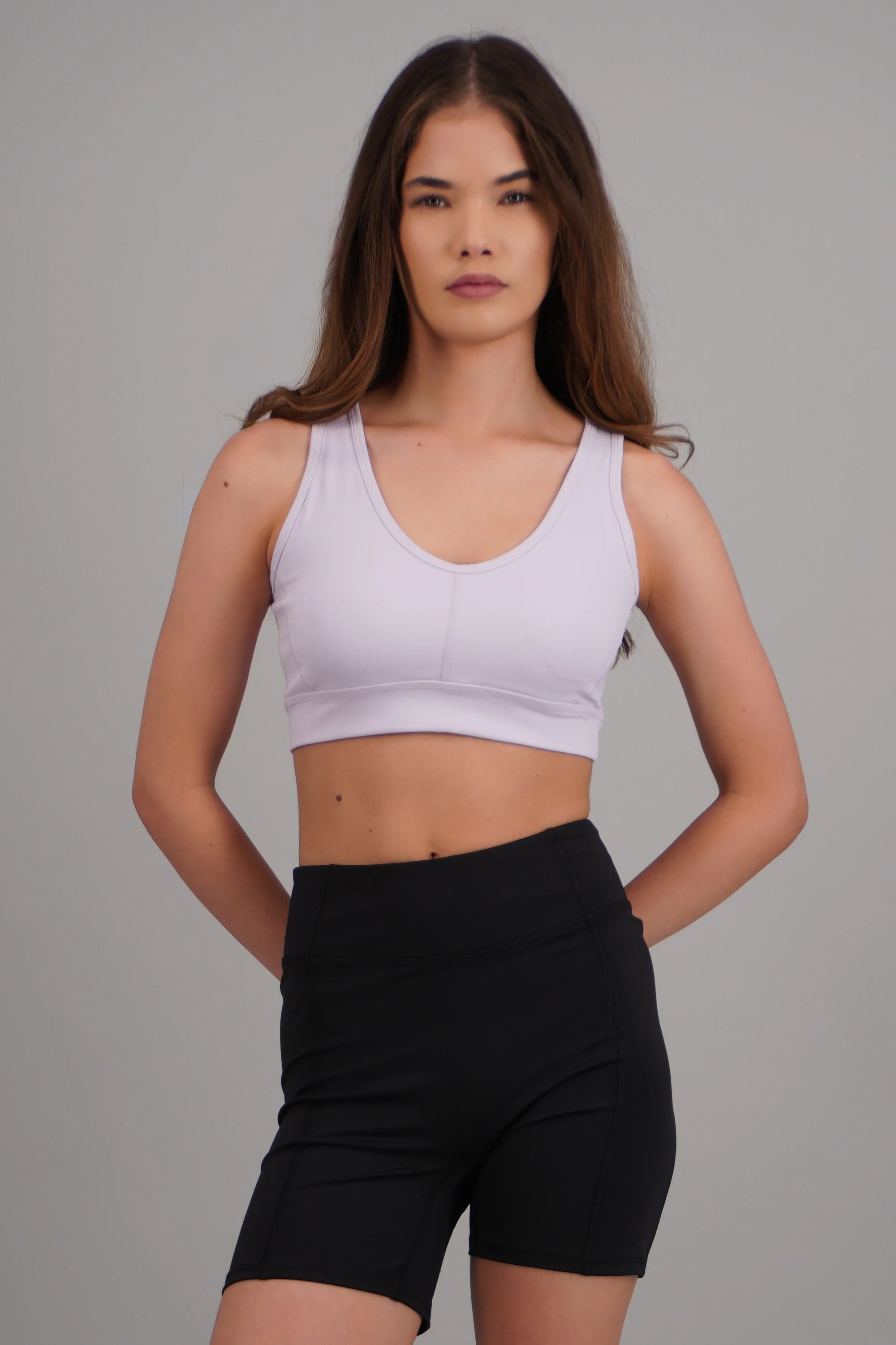 Top deportivo corte espalda