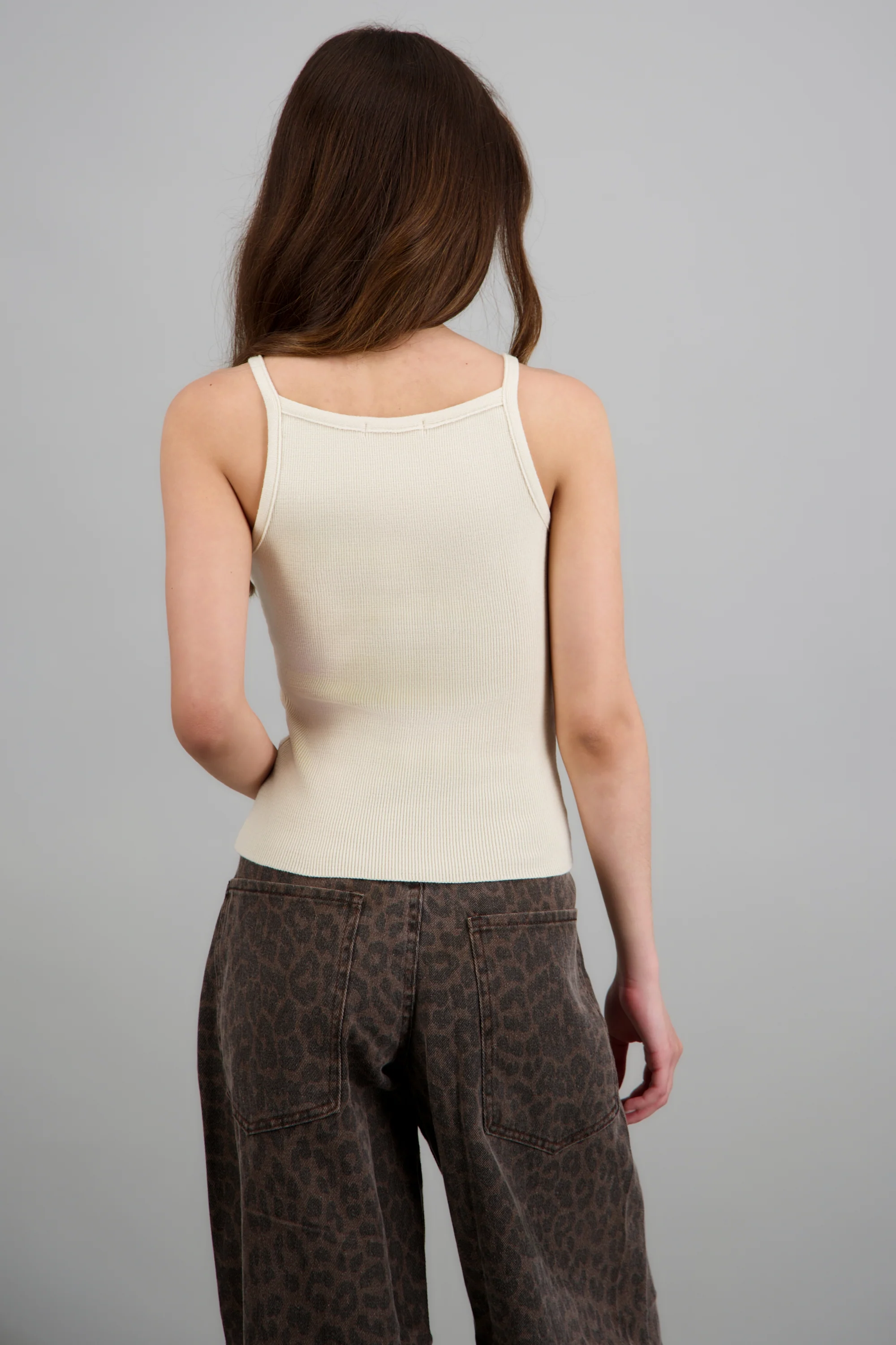 Top escote recto tirantes - Image 2