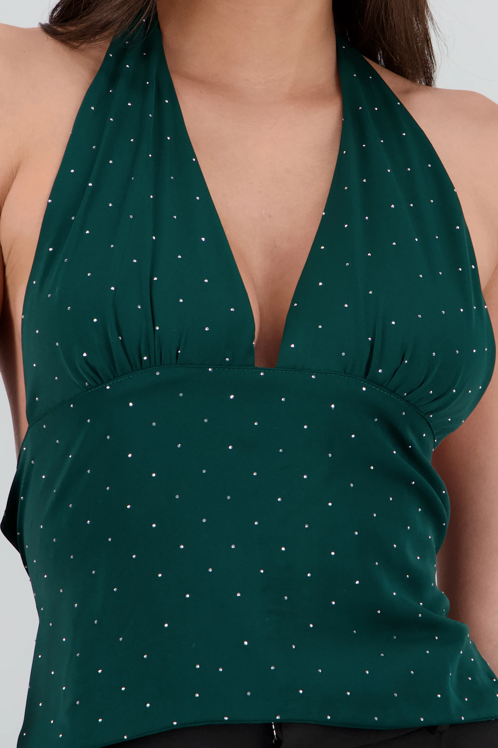 top halter detalle brillos - Image 5