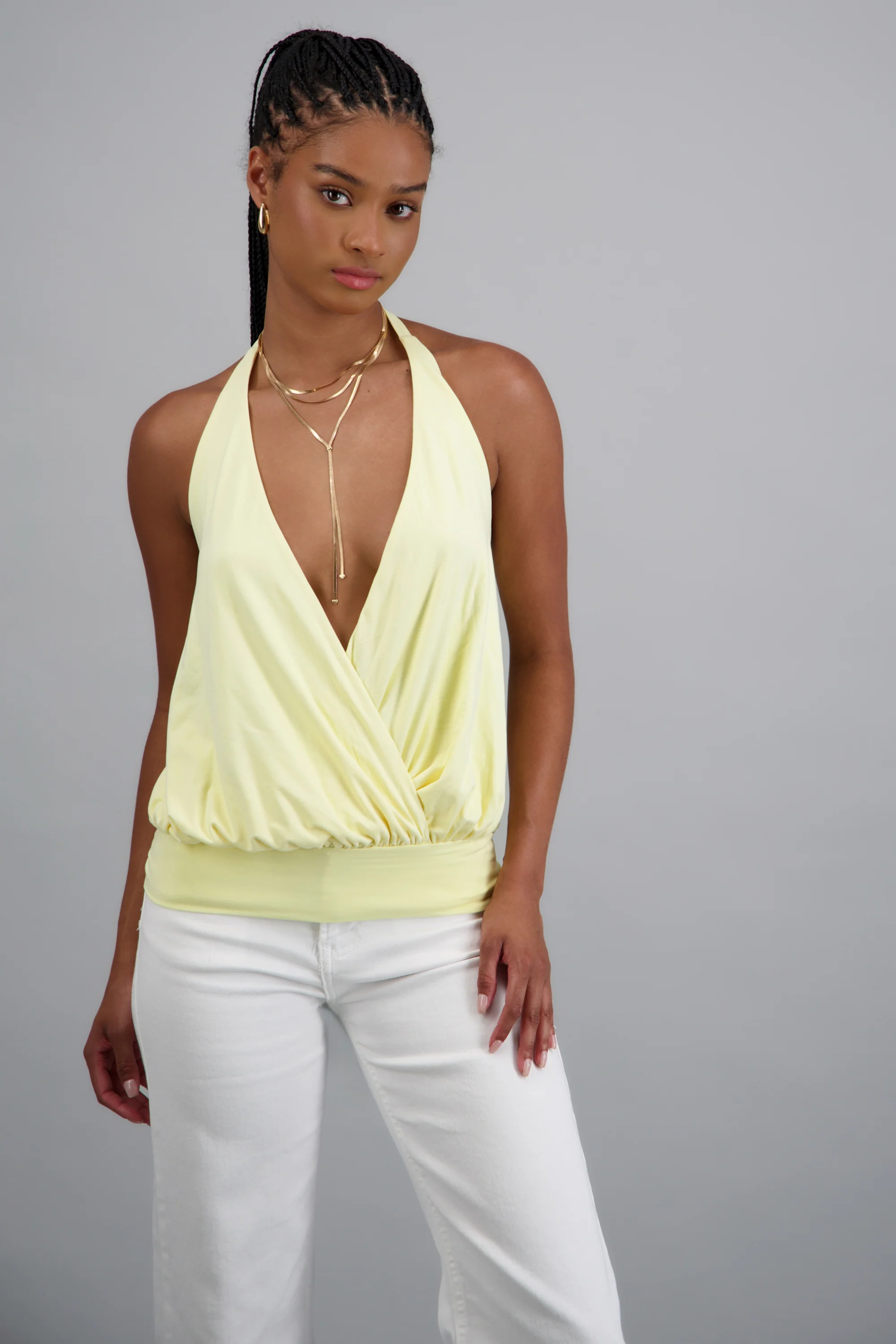 Top halter detalle cruzado - Image 3