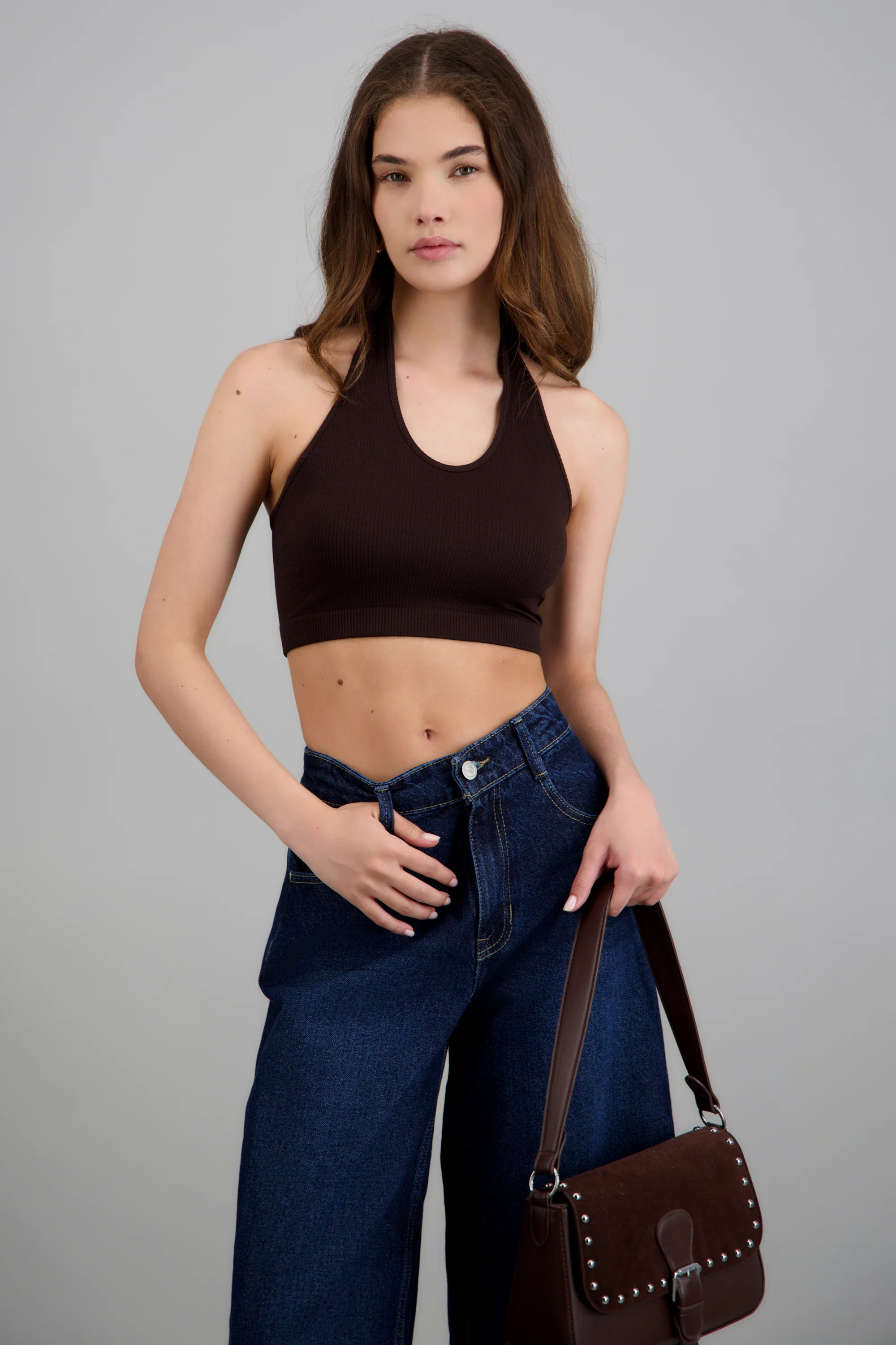 Top halter detalle rib - Image 3