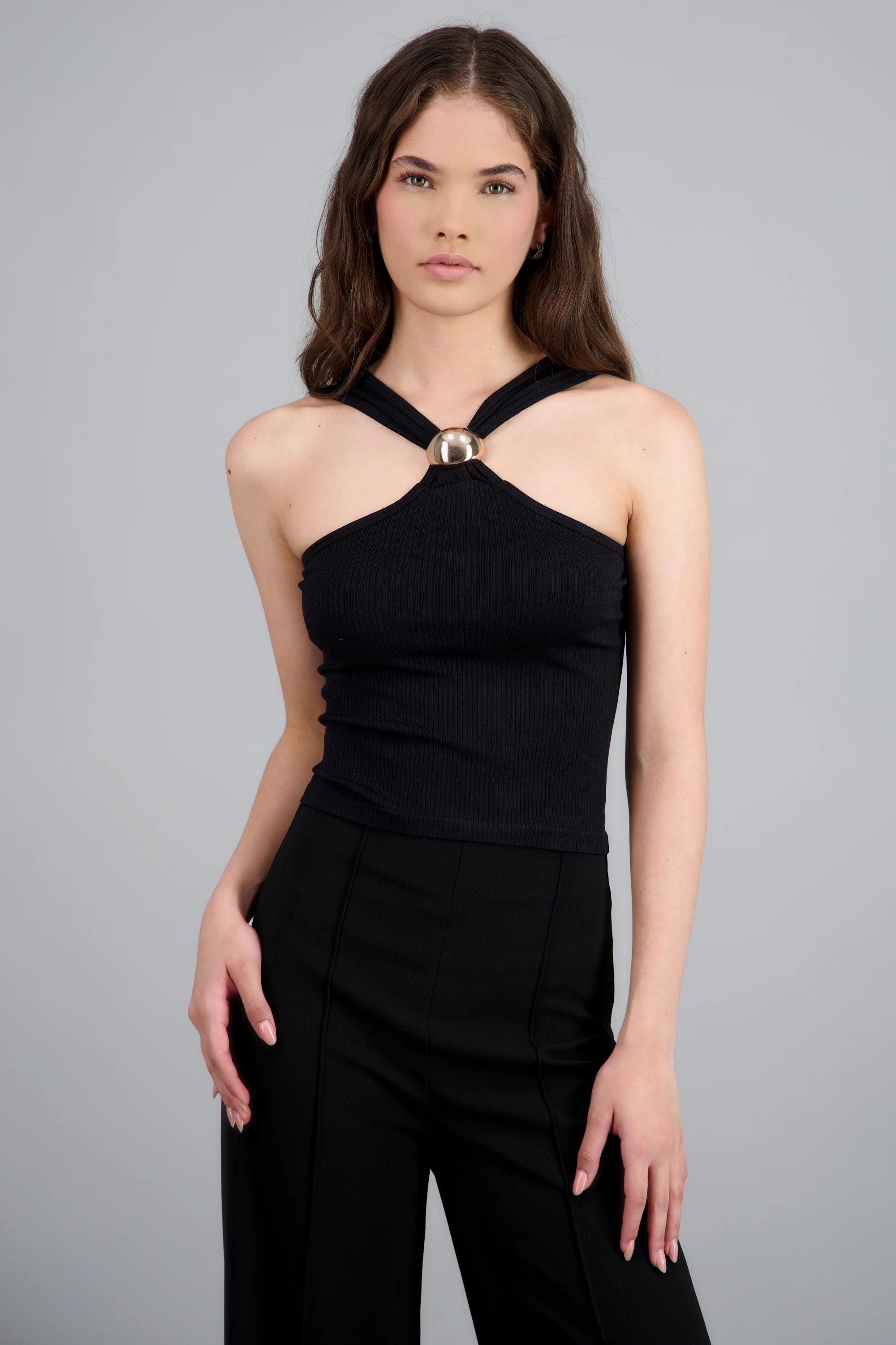 Top halter detalle seamless