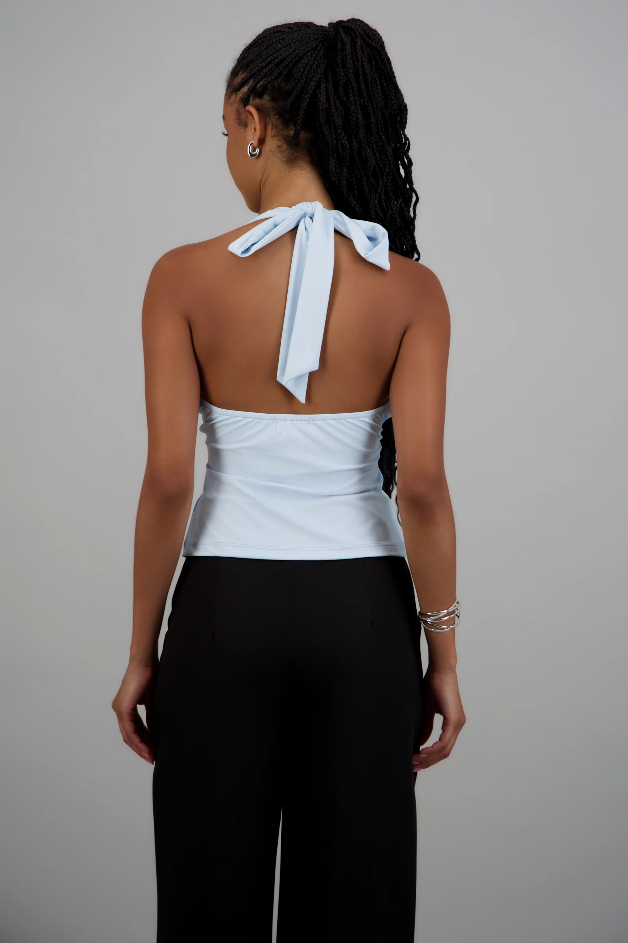 top halter escote v - Image 4