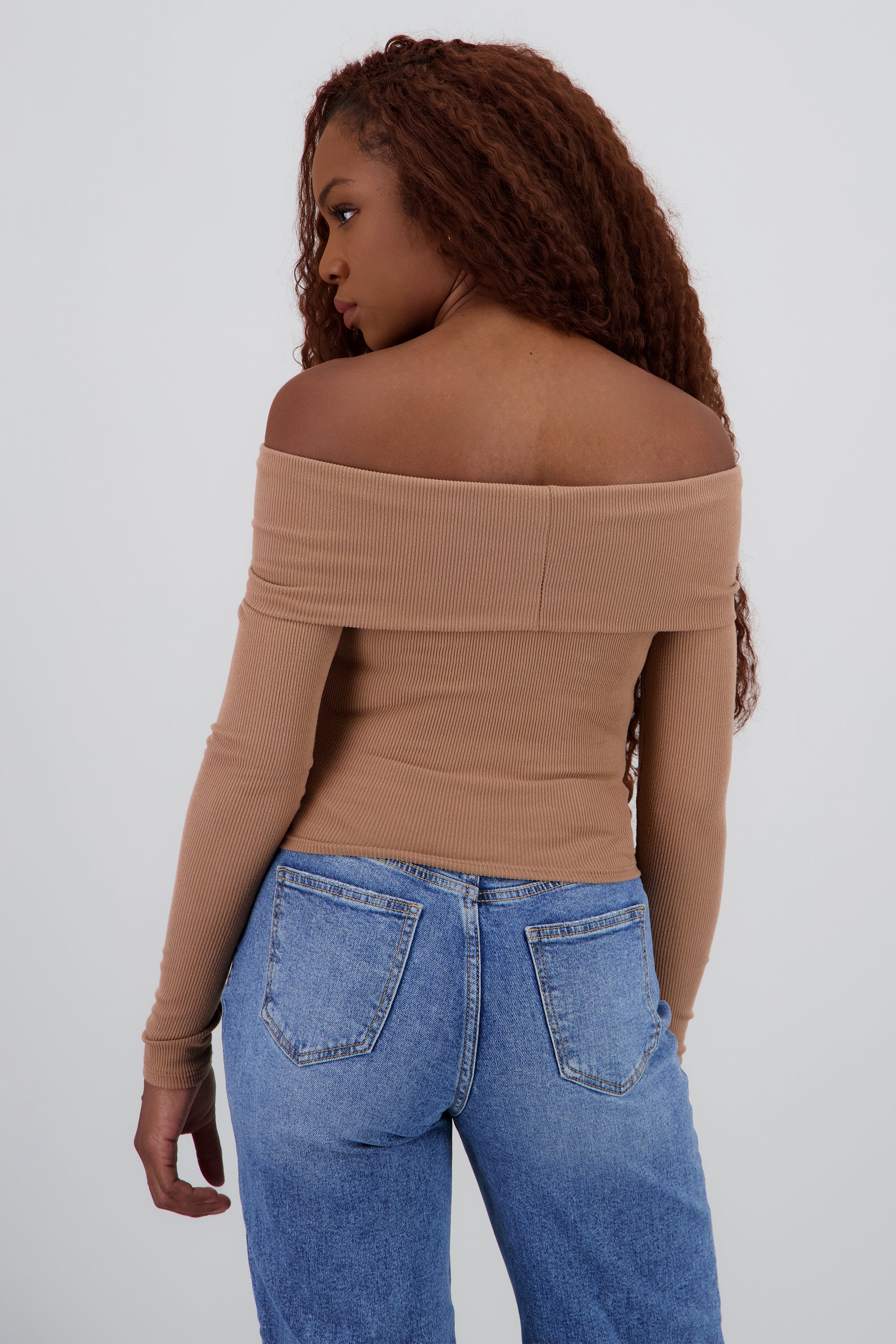 TOP OFF SHOULDER M/L RIB - Image 4