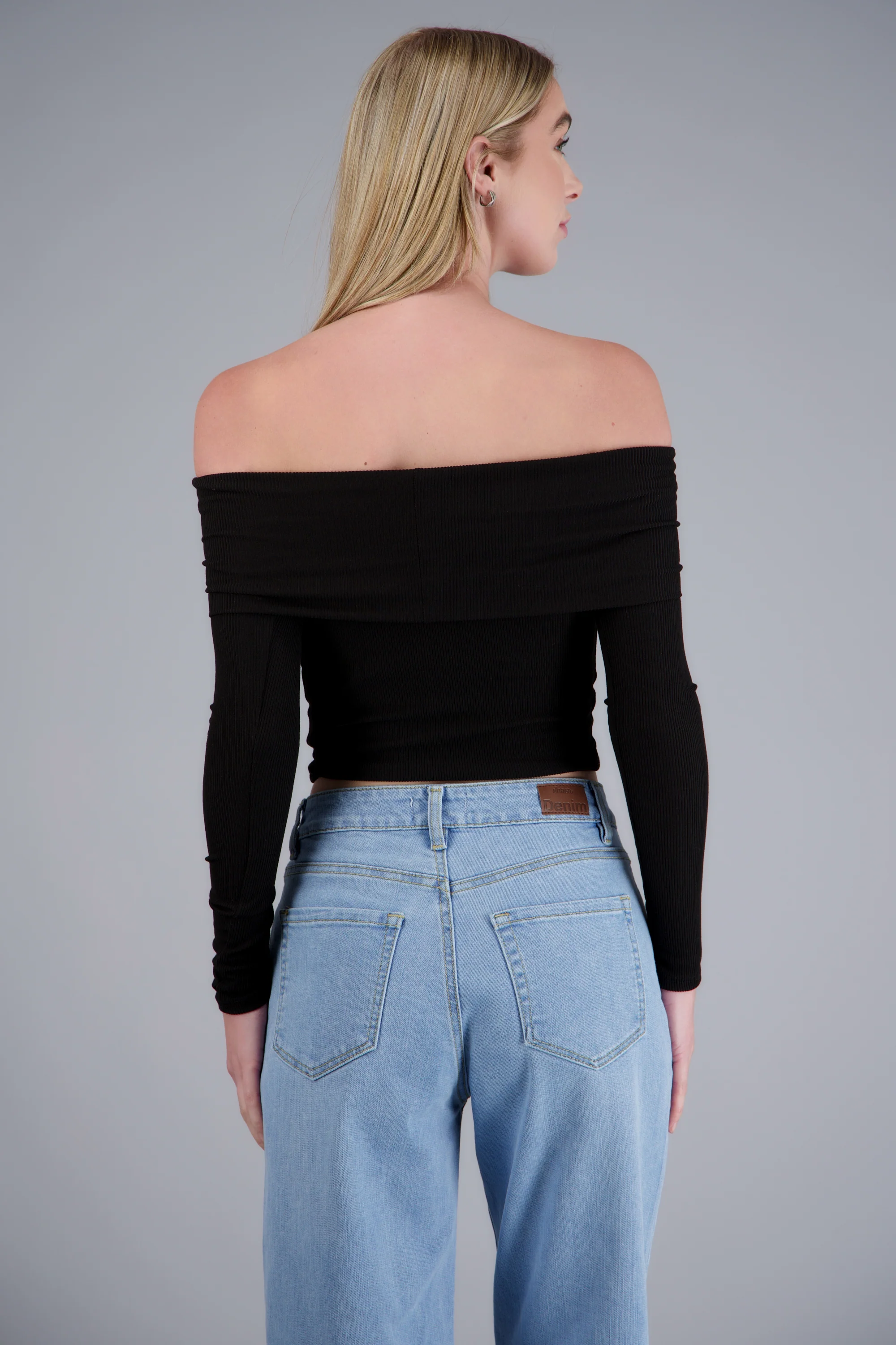 TOP OFF SHOULDER M/L RIB - Image 5