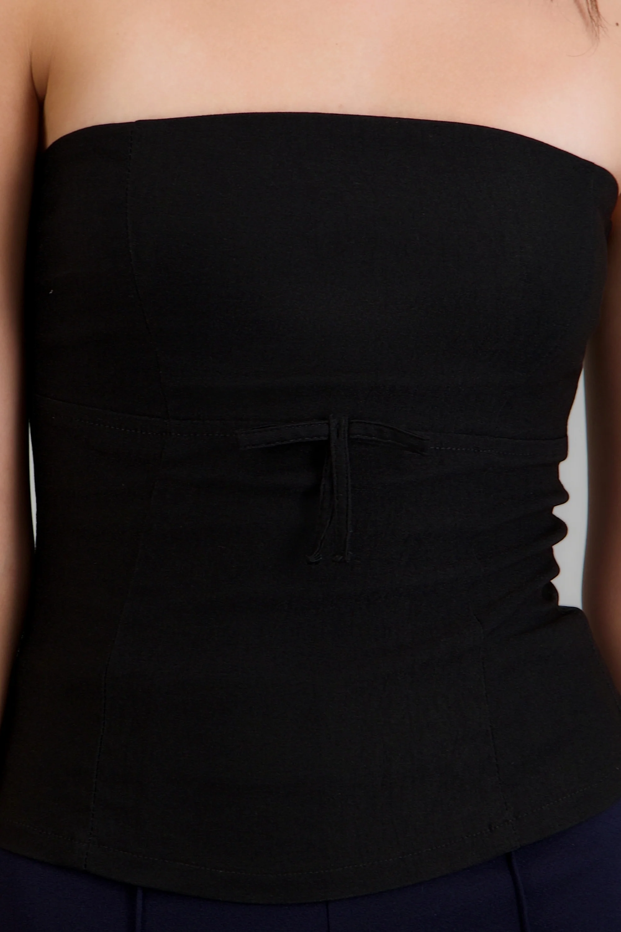 Top strapless detalle moño - Image 5