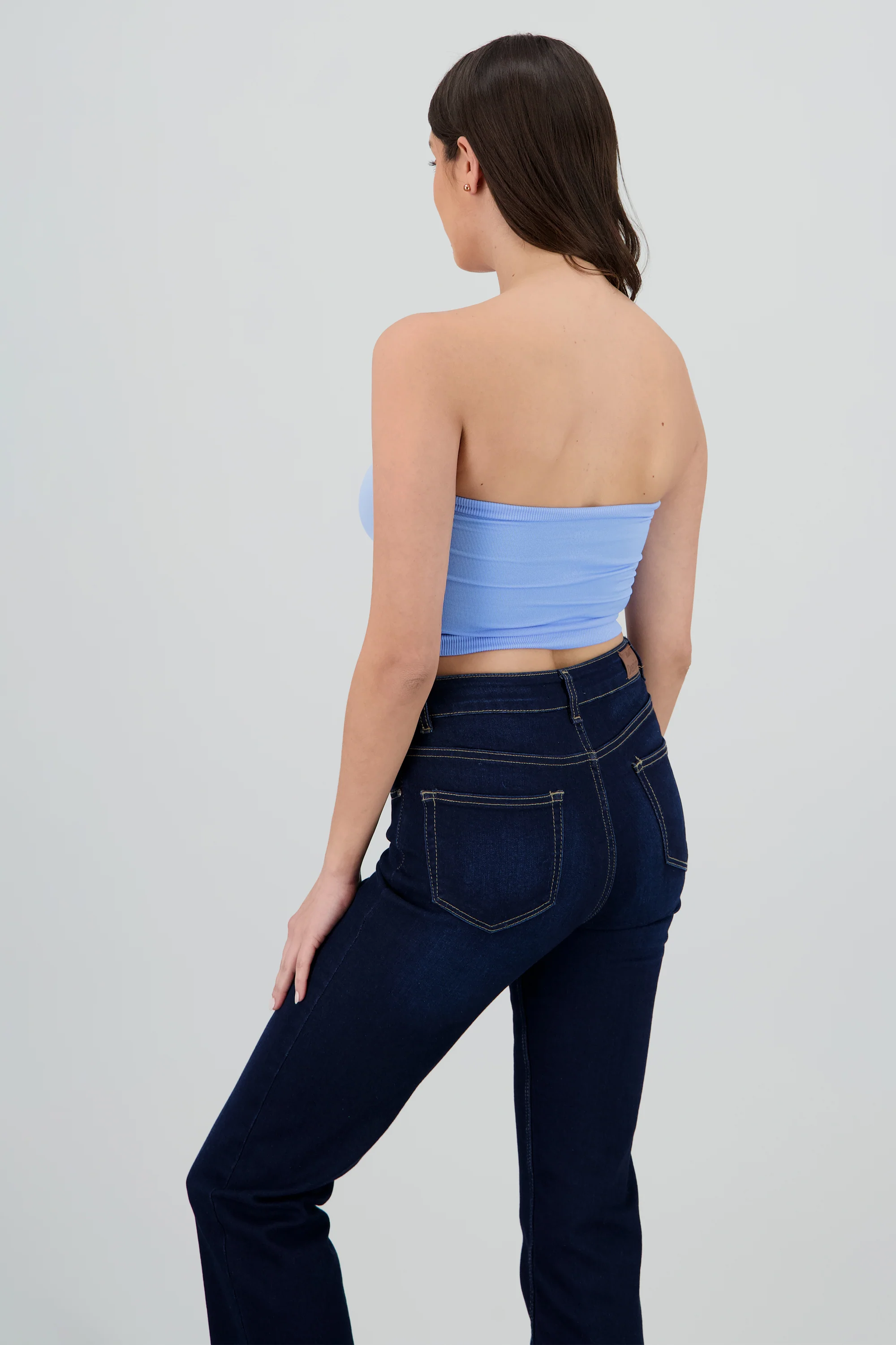 Top strapless liso - Image 4