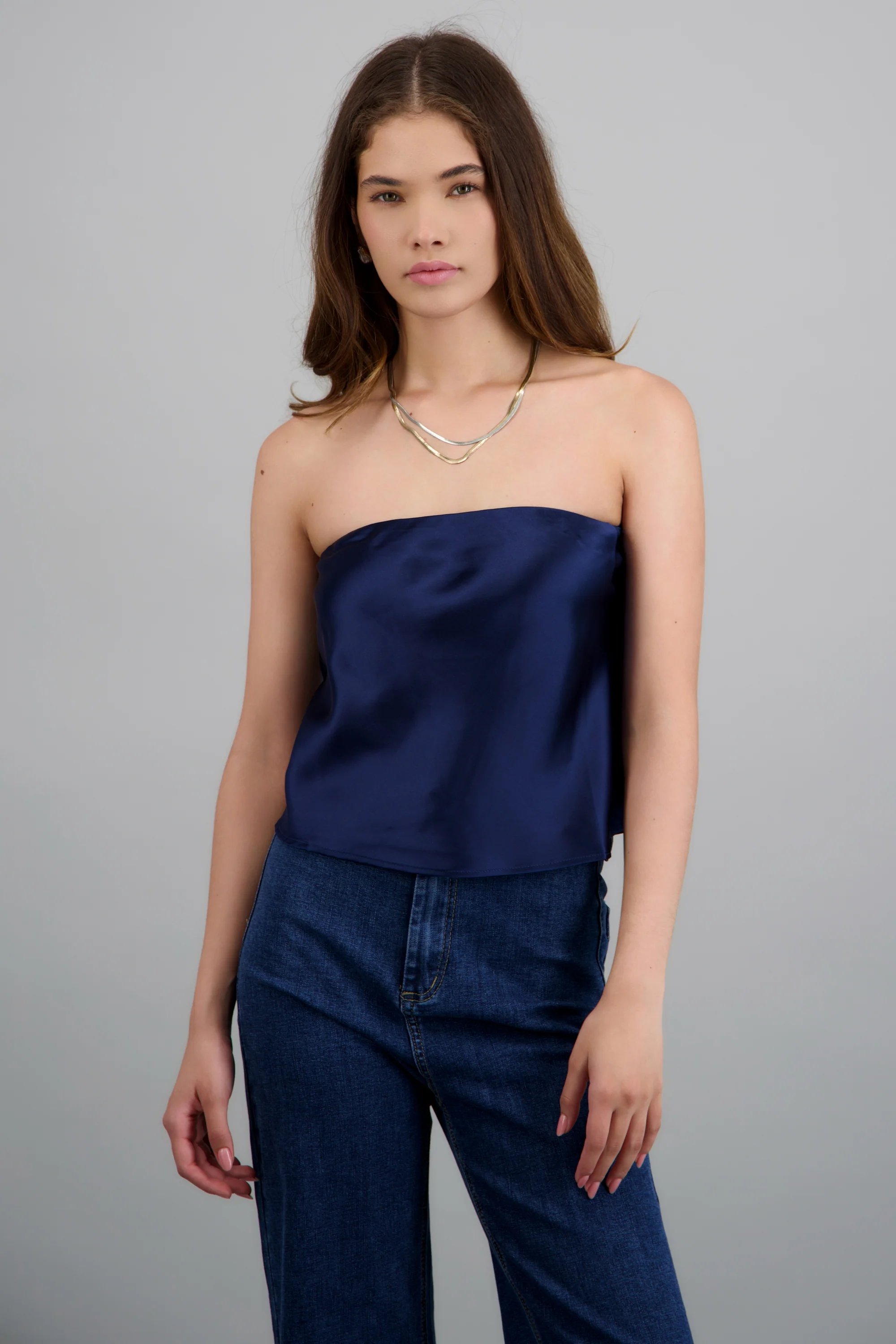 Top strapless satin - Image 3
