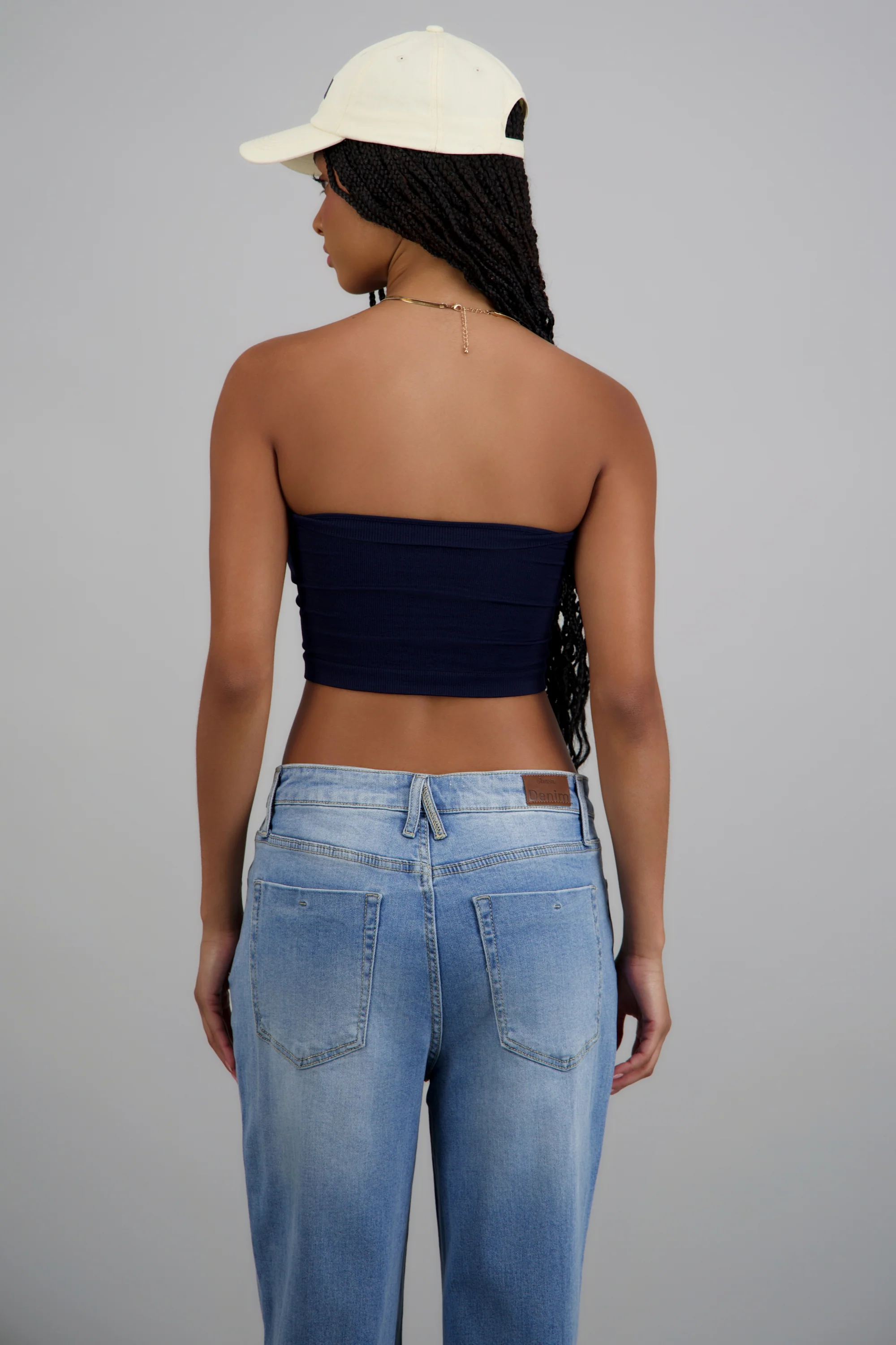 Top tubo seamless acanalado liso - Image 4