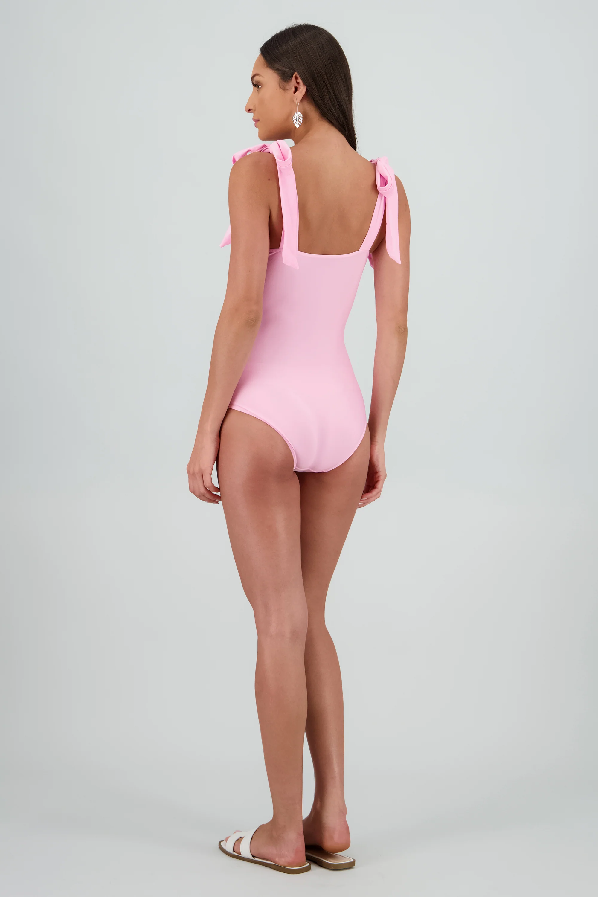Traje de baño completo moños tirantes - Image 4