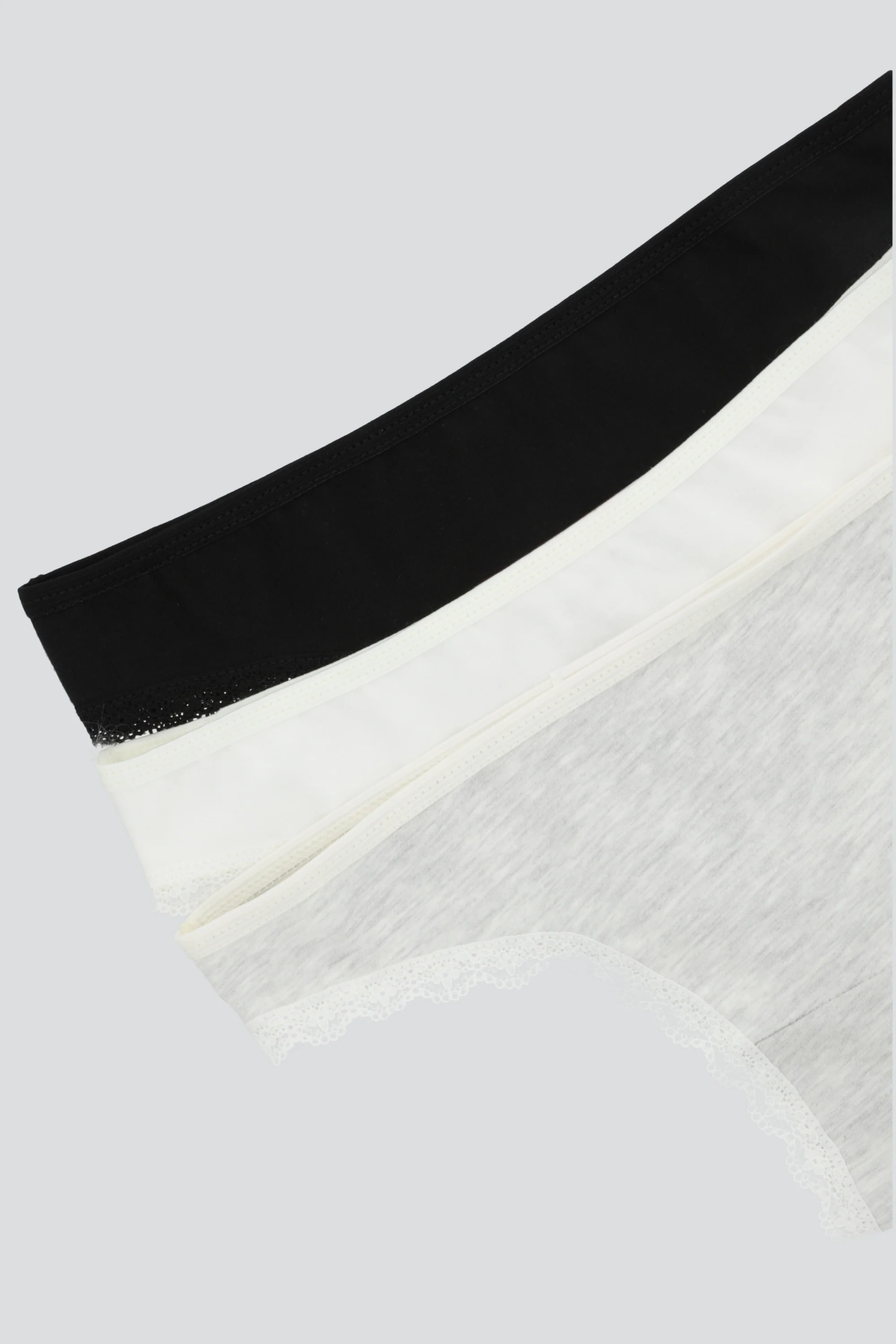 Tripack tanga básica bordes encaje - Image 3