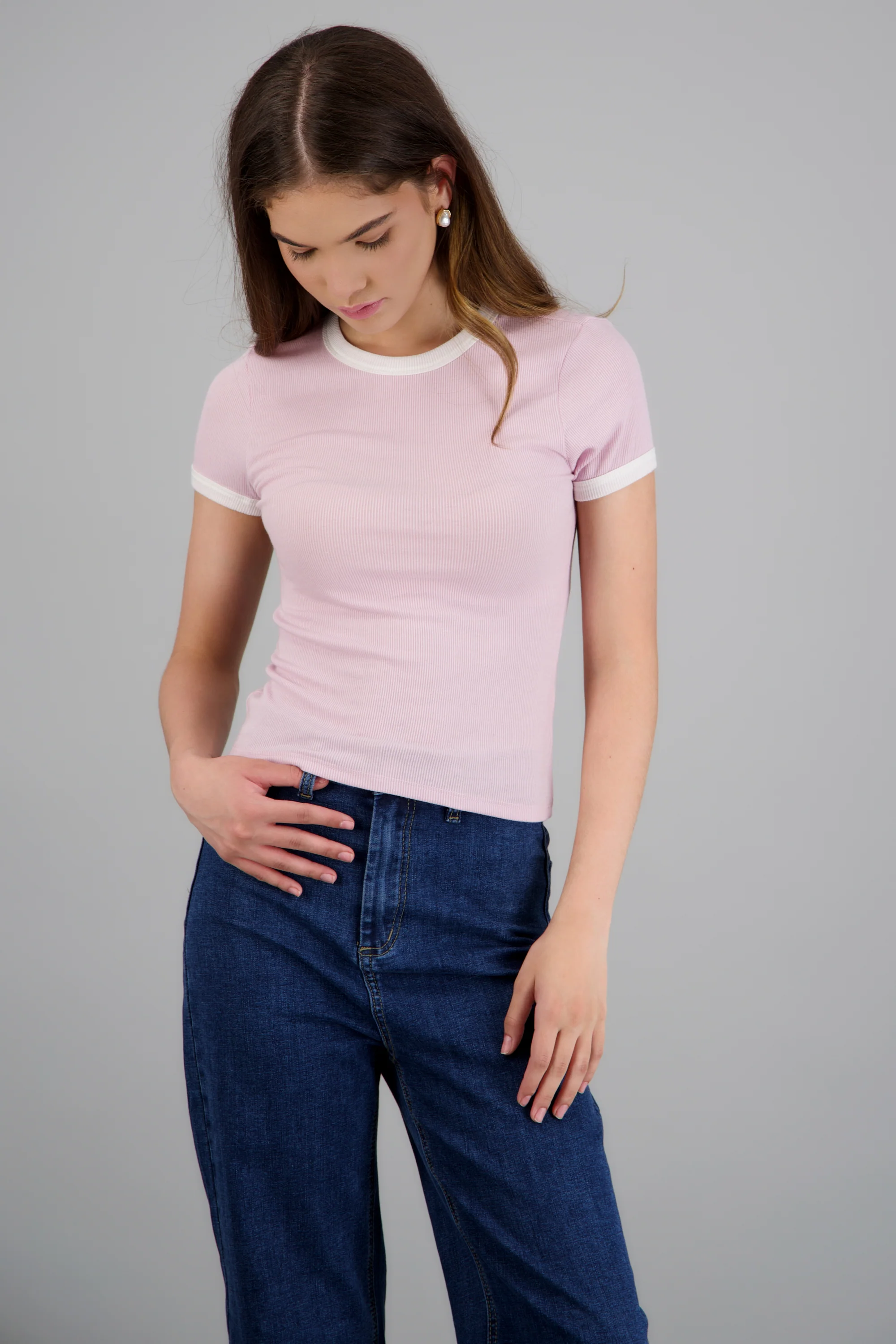 Tshirt detalle contraste - Image 2