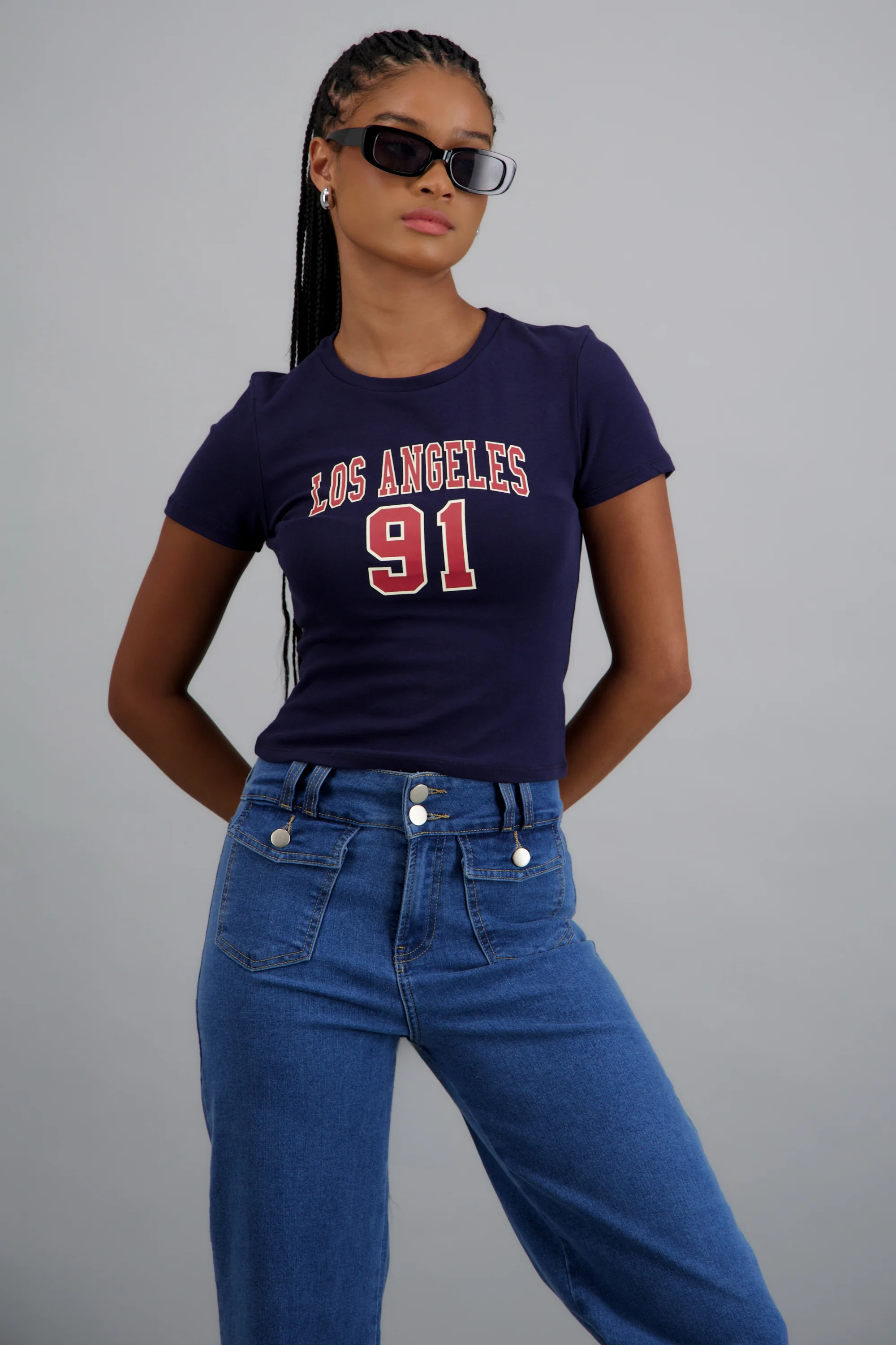 Tshirt estampado LA - Image 3