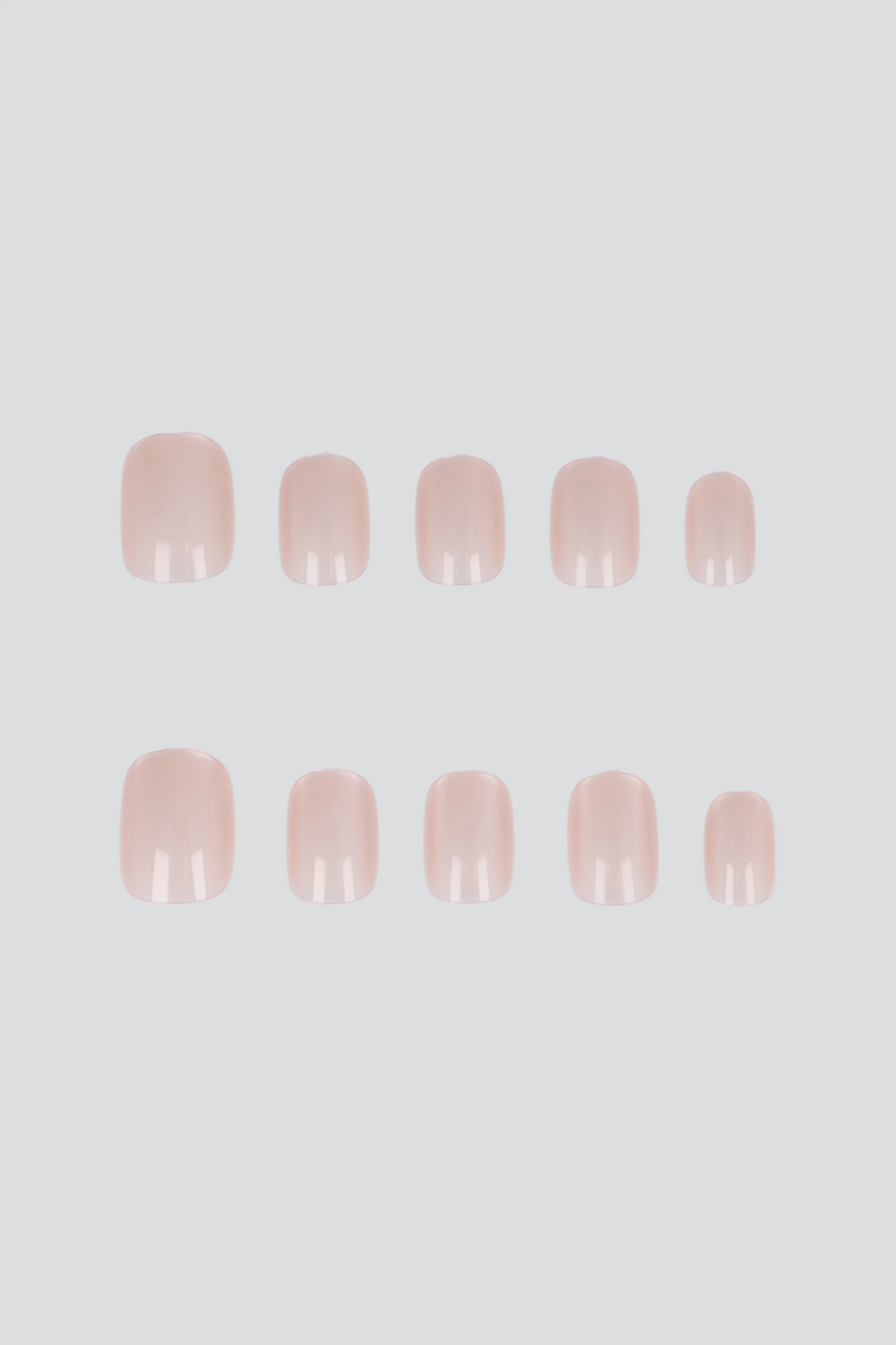 Uñas ojo de gato color cuadradas
