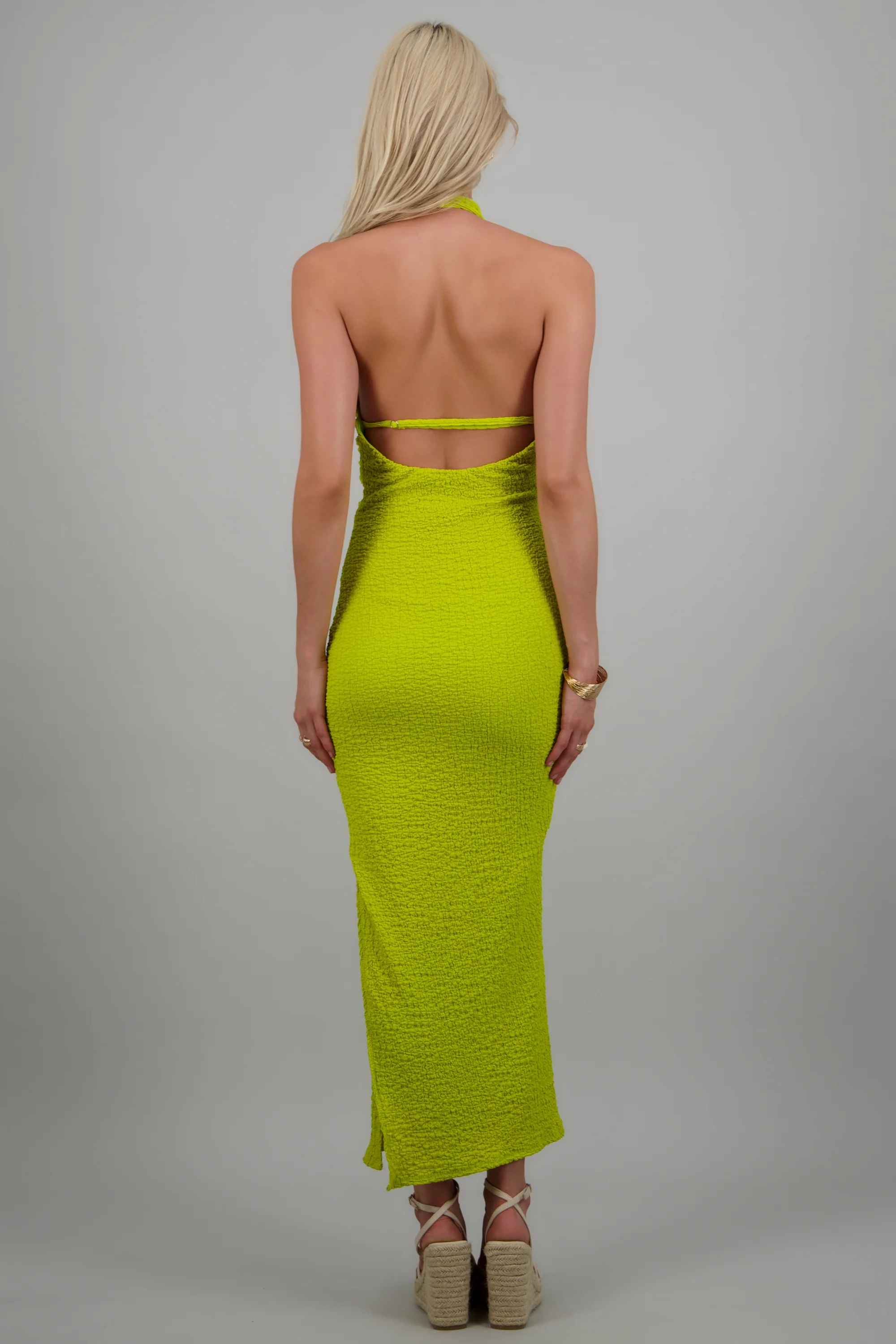 Vestido bodycon con textura - Image 4