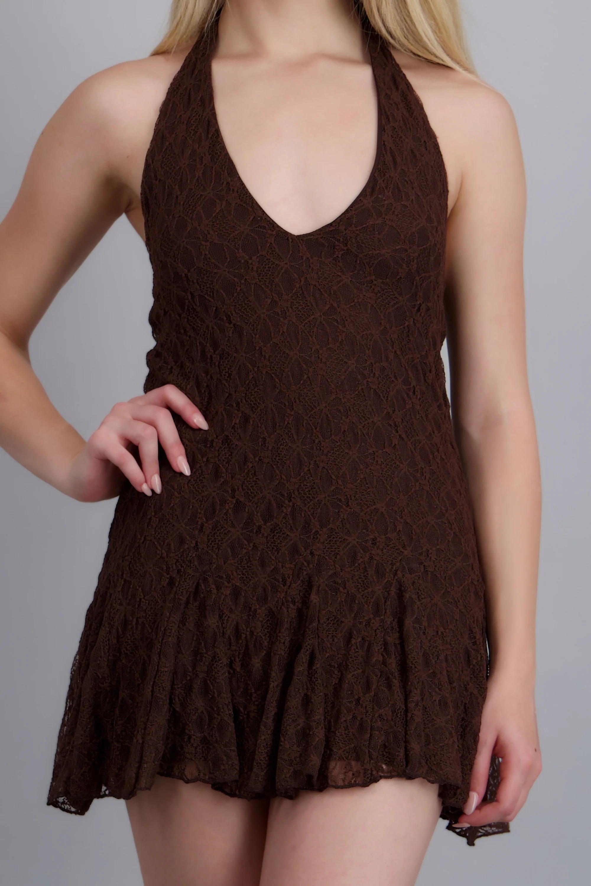 Vestido encaje halter - Image 6