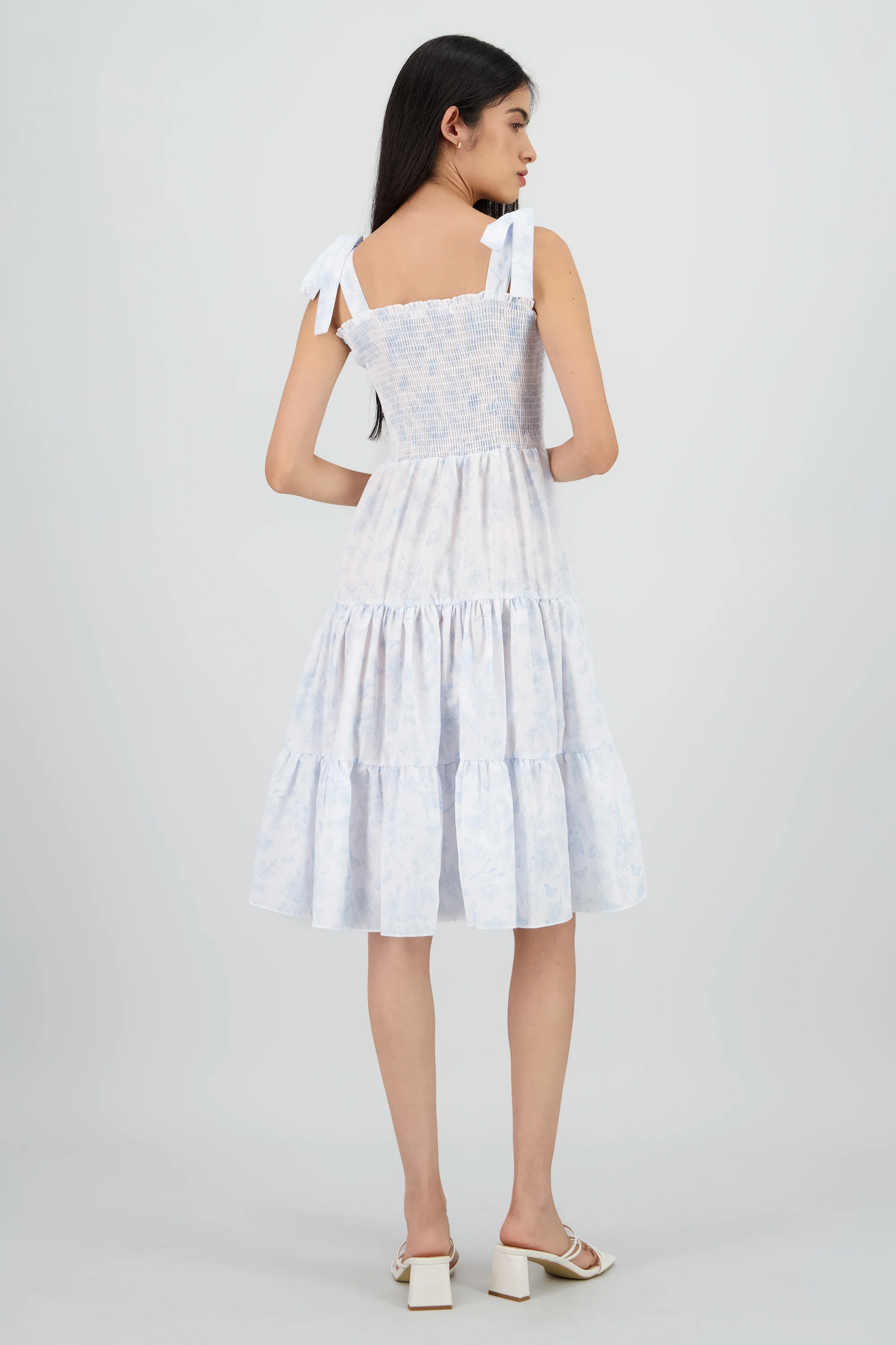 Vestido estampado flores olanes - Image 4