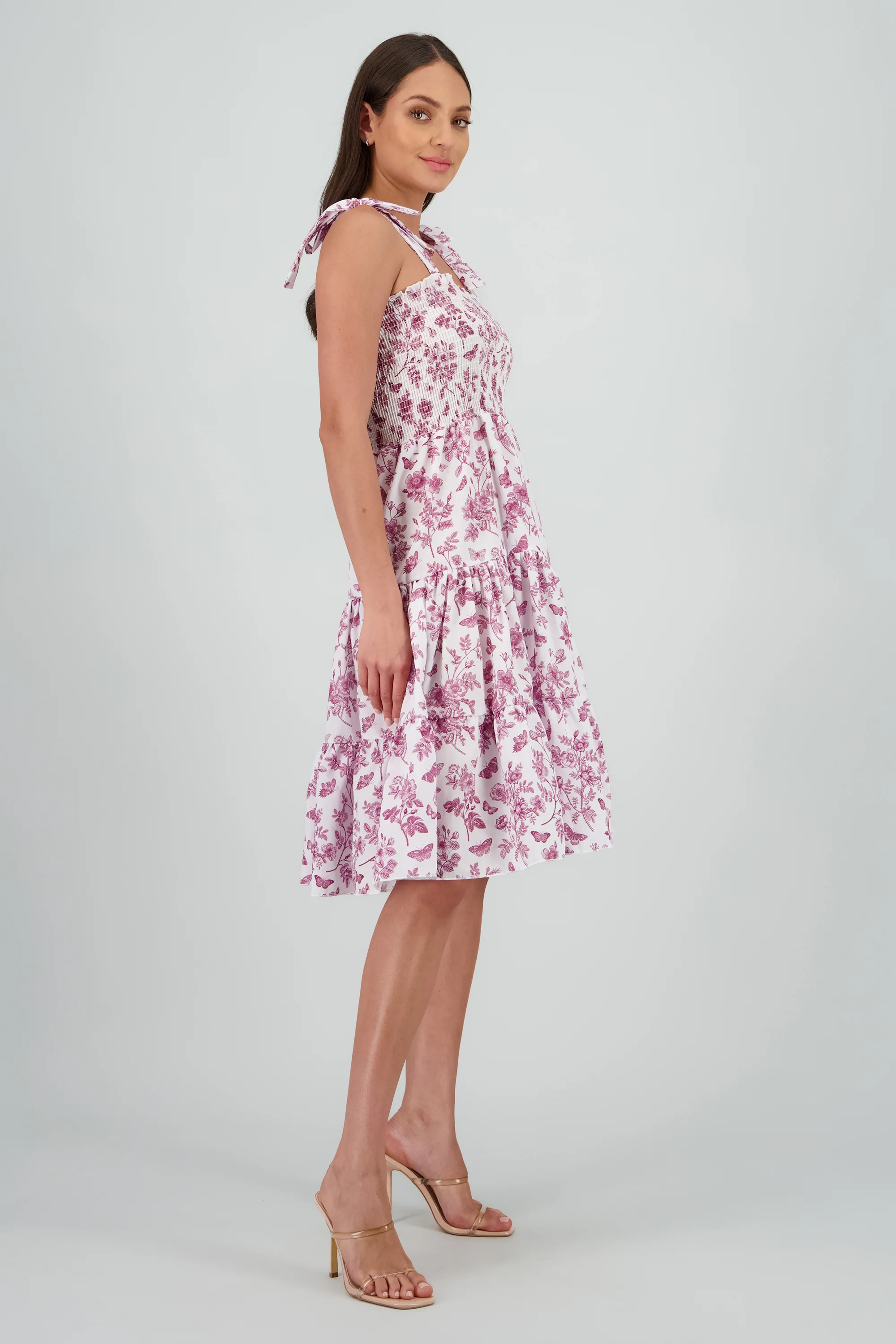 Vestido estampado flores olanes - Image 3