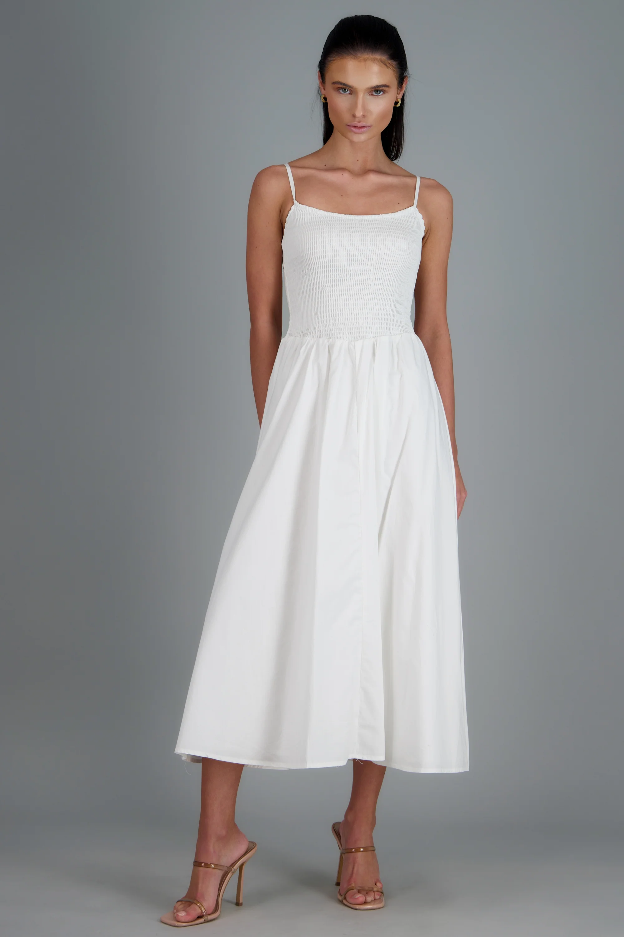Vestido falda popelina - Image 2
