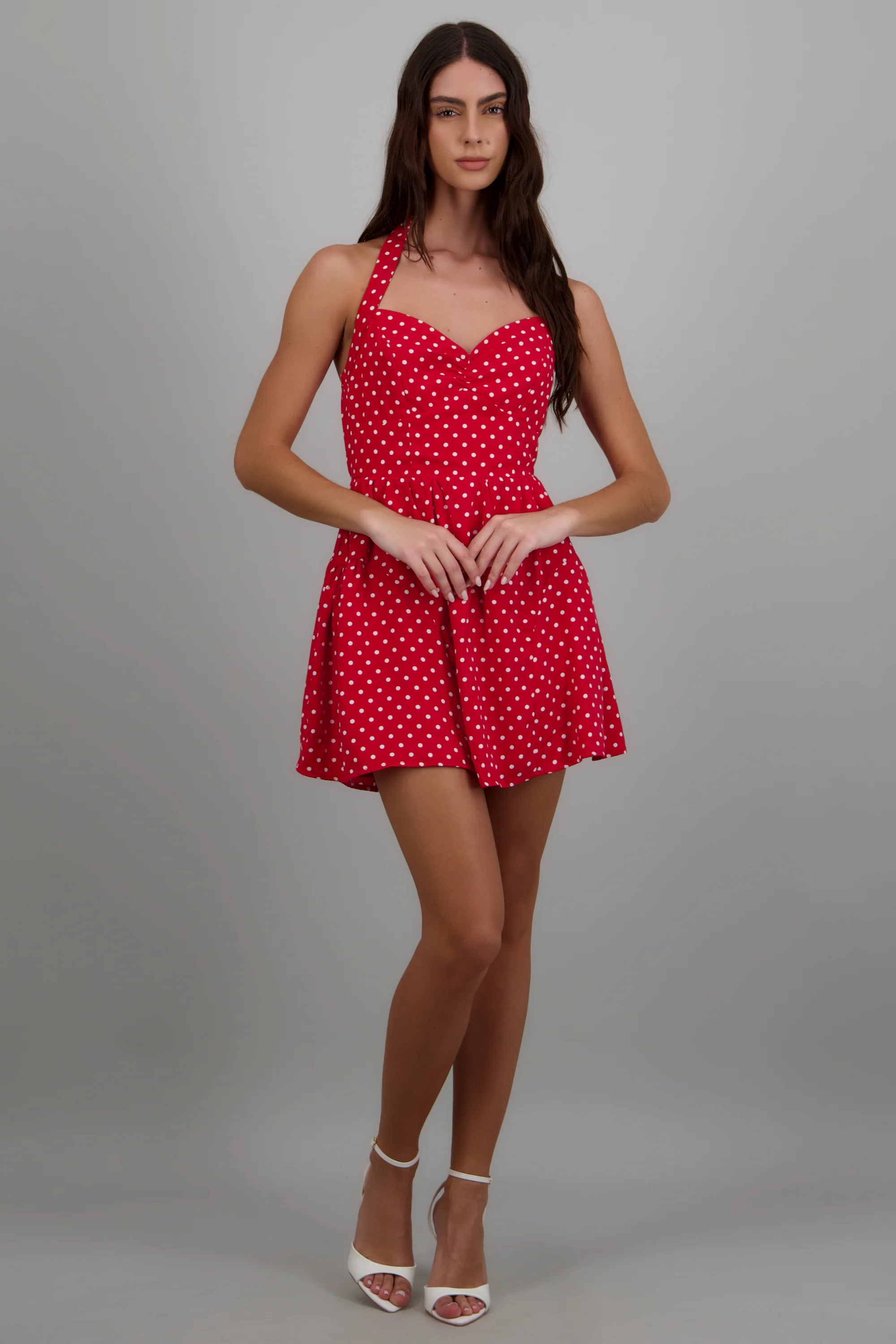 Vestido halter polkas - Image 2