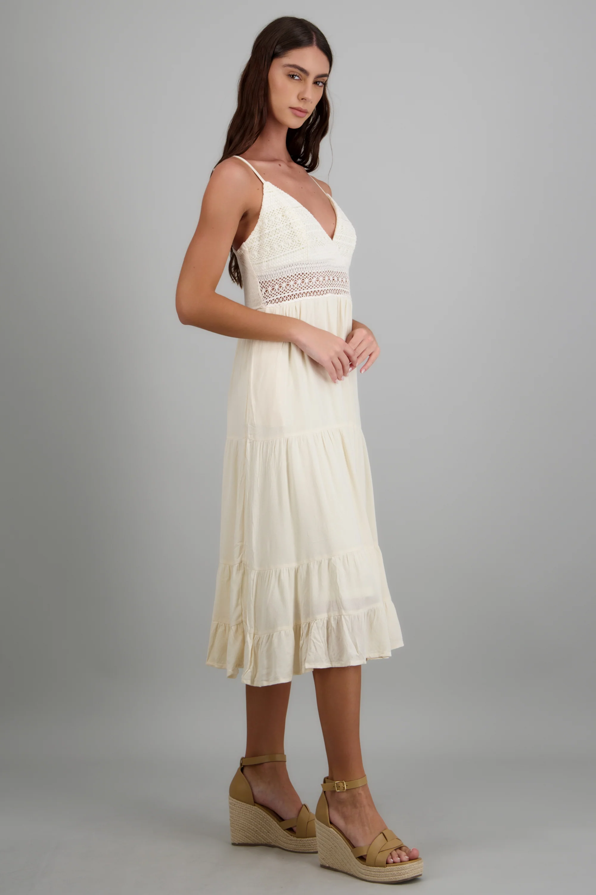 Vestido maxi con crochet - Image 2