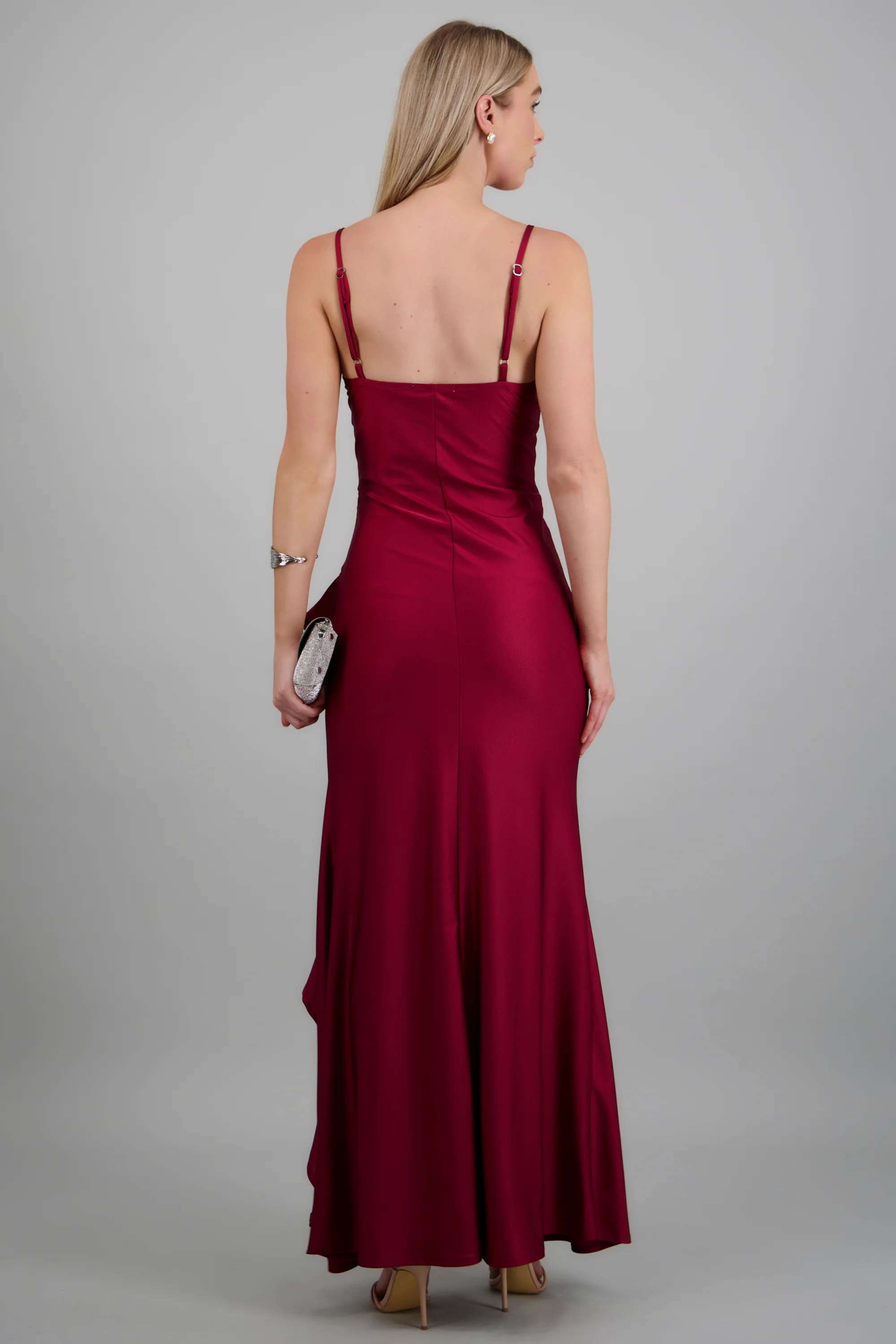 Vestido maxi detalle olan - Image 4