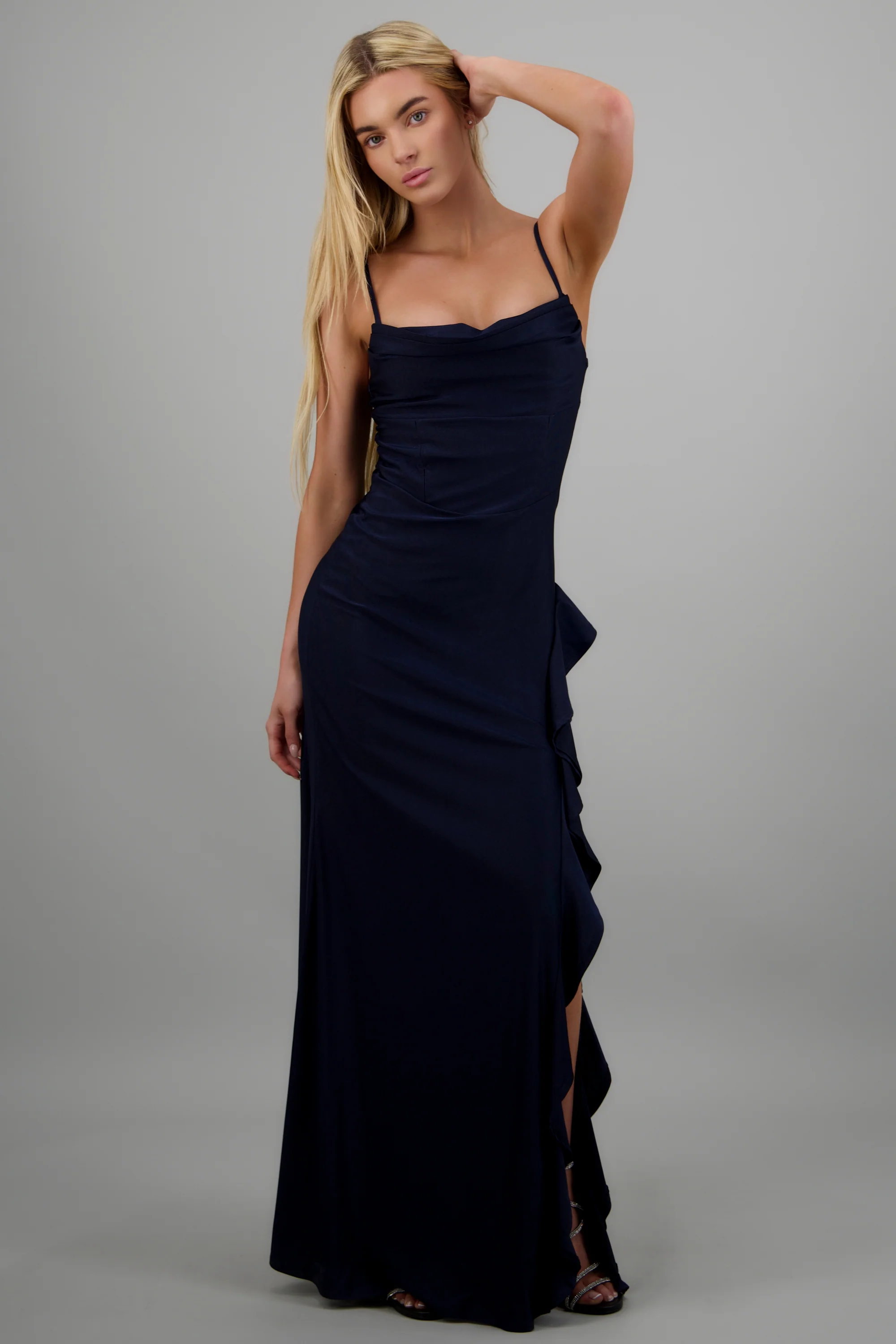 Vestido maxi detalle olan - Image 2