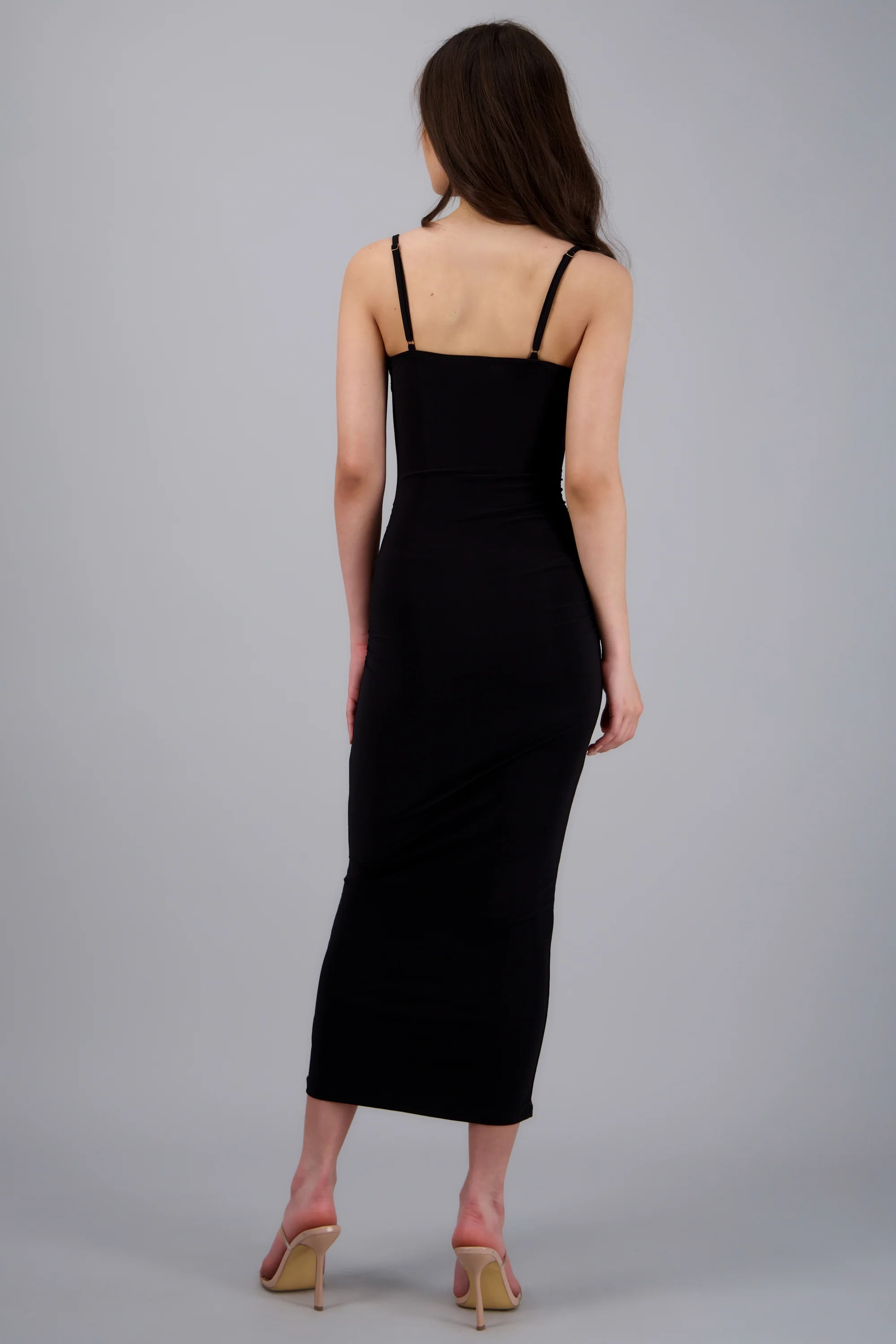 Vestido maxi drapeado - Image 4