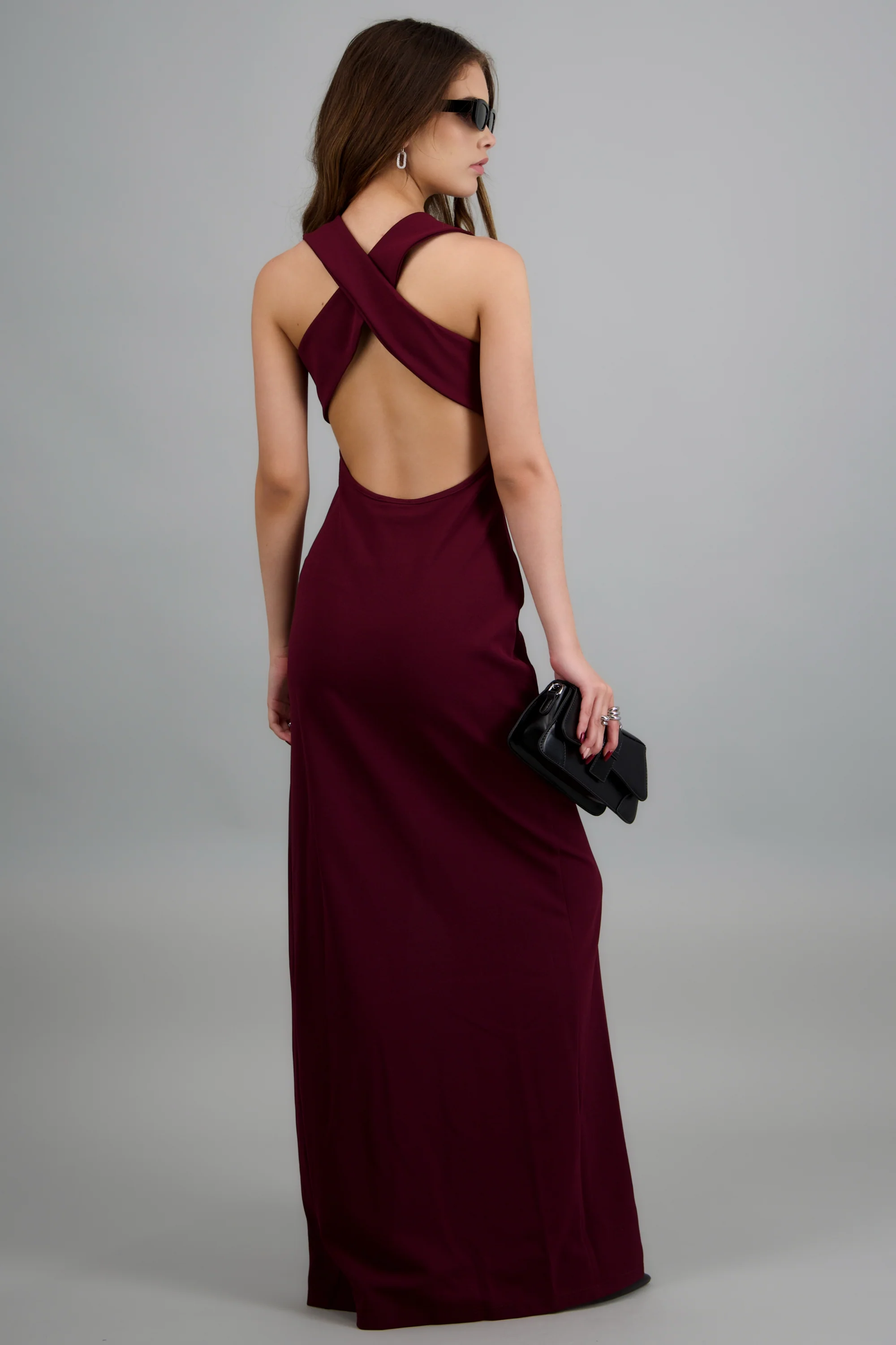 Vestido maxi espalda cruzada - Image 4