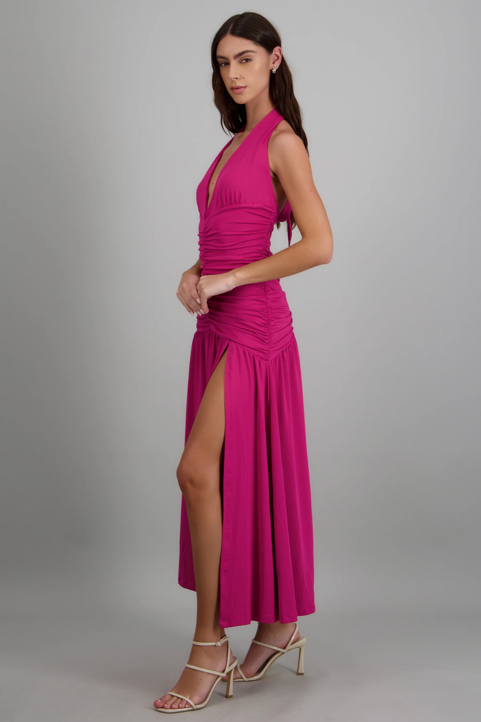 Vestido maxi liso - Image 2