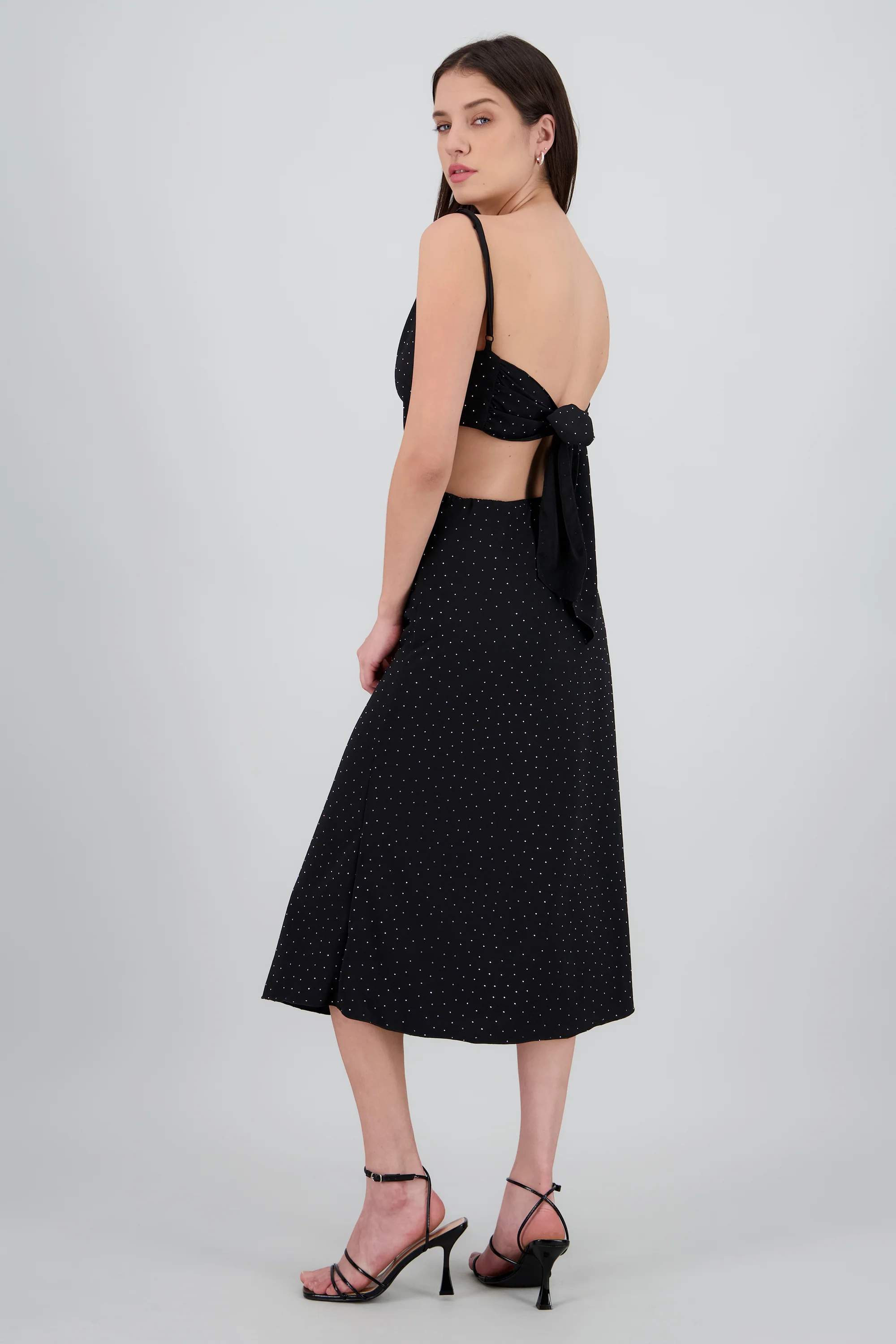 Vestido maxi tirantes escote columpios - Image 4