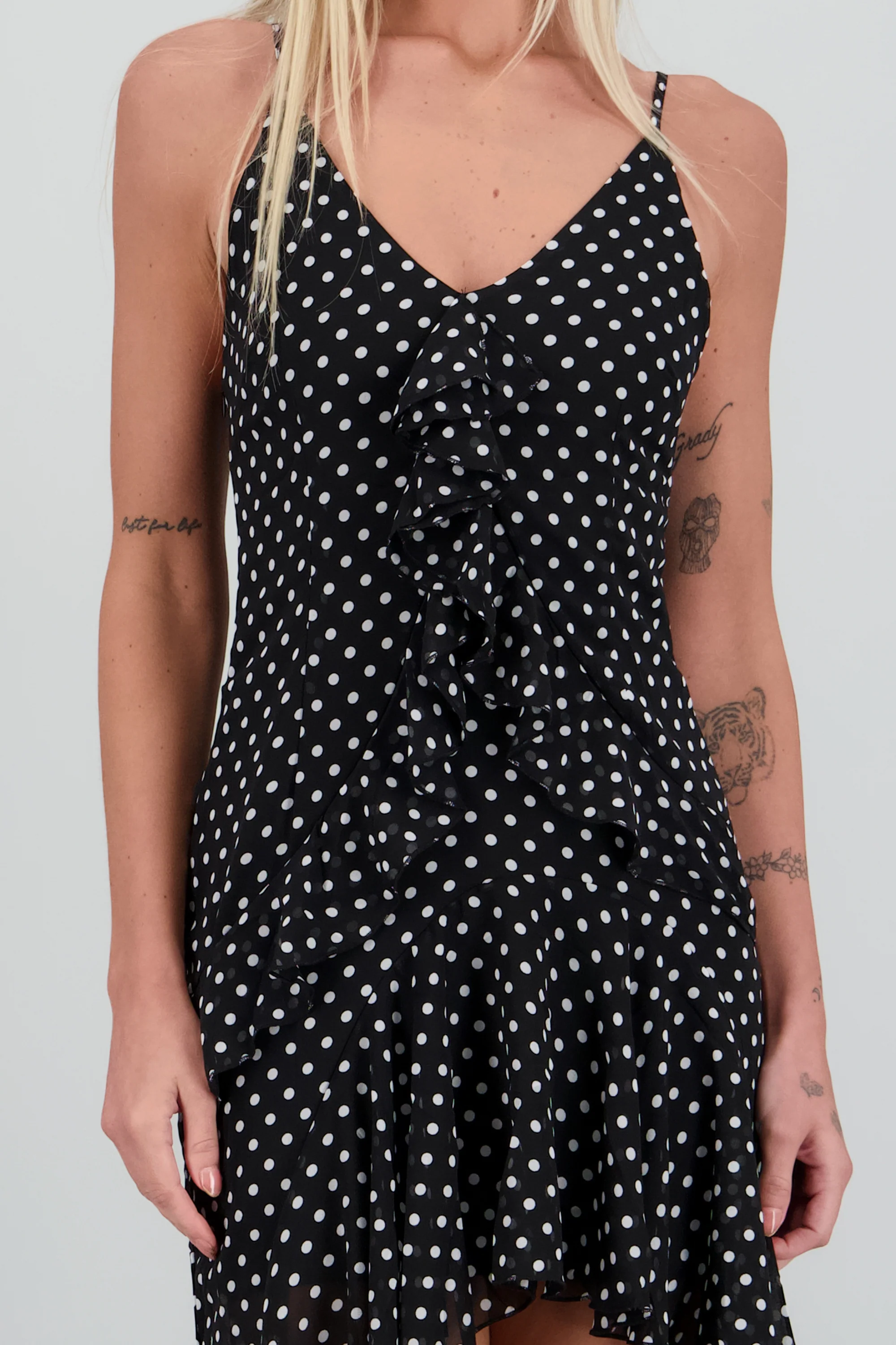 Vestido midi polkadots - Image 5