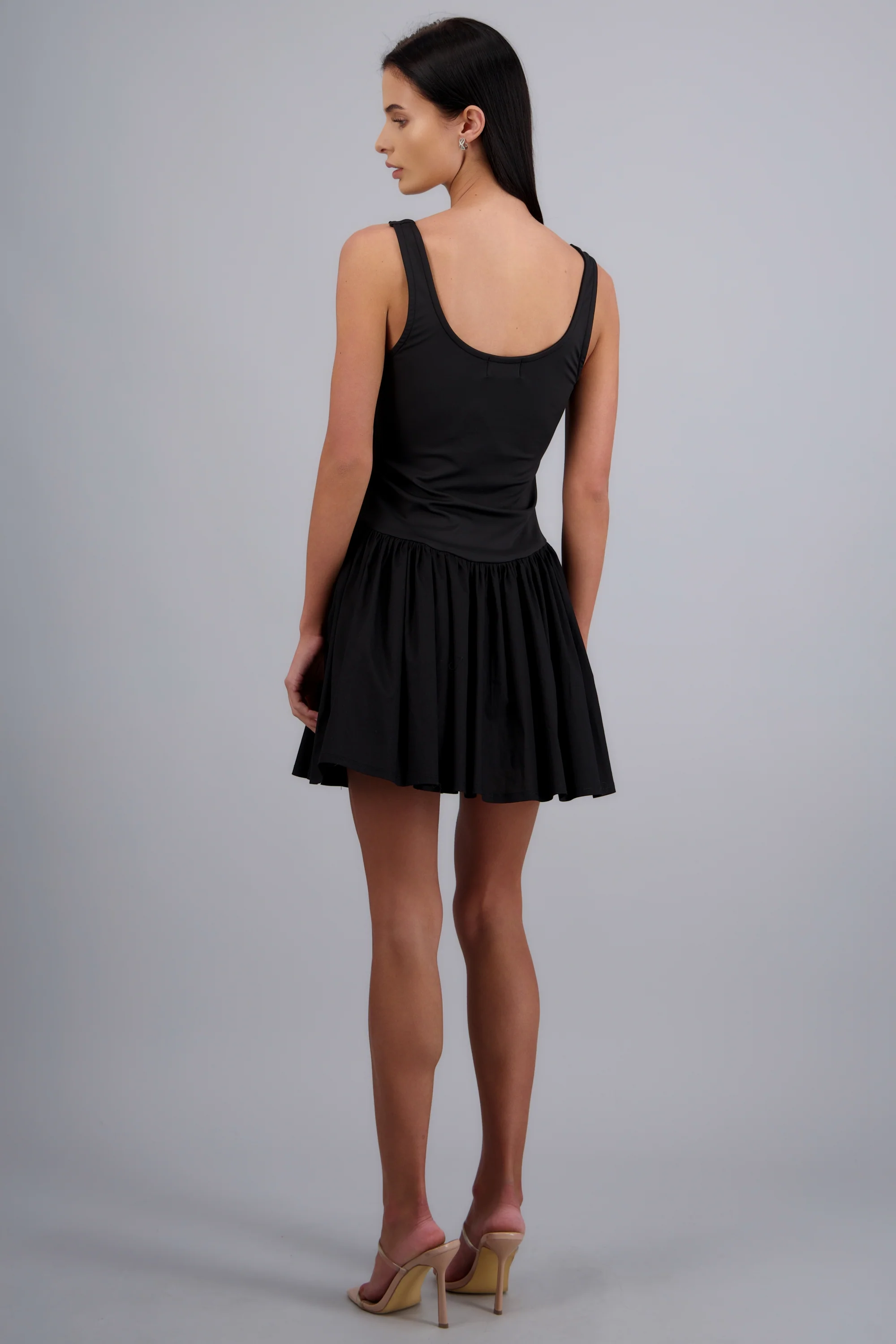 Vestido mini corset detalle costuras - Image 4